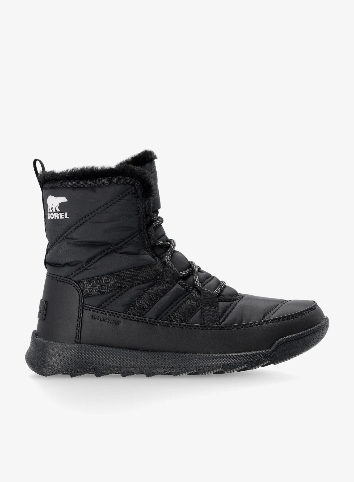 Ženski zimski čevlji Sorel Whitney II Plus Lace WP - black/quarry