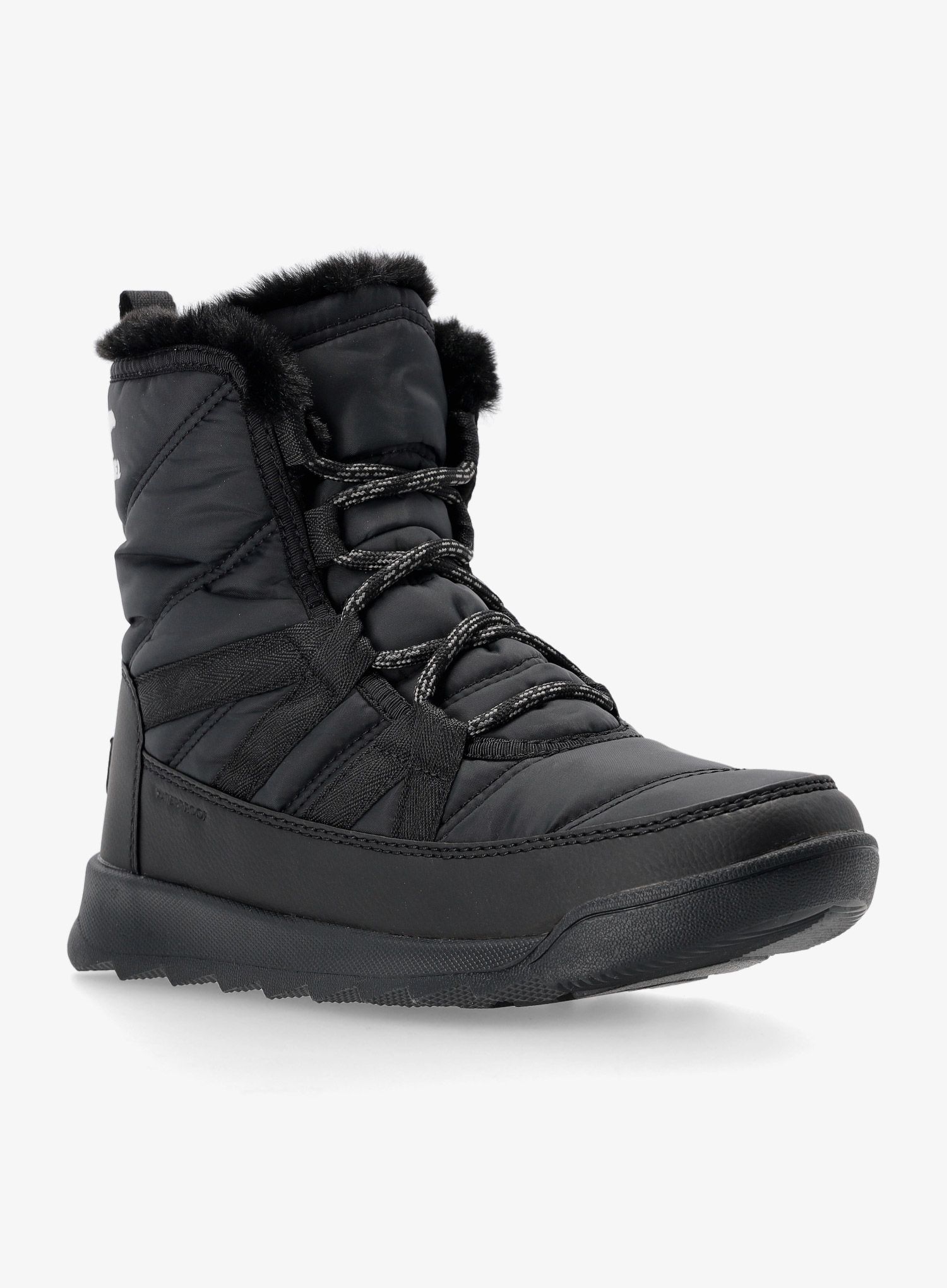 Ženski zimski čevlji Sorel Whitney II Plus Lace WP - black/quarry