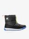 Otroška obutev Sorel Whitney II Plus Puffy WP - jet/black