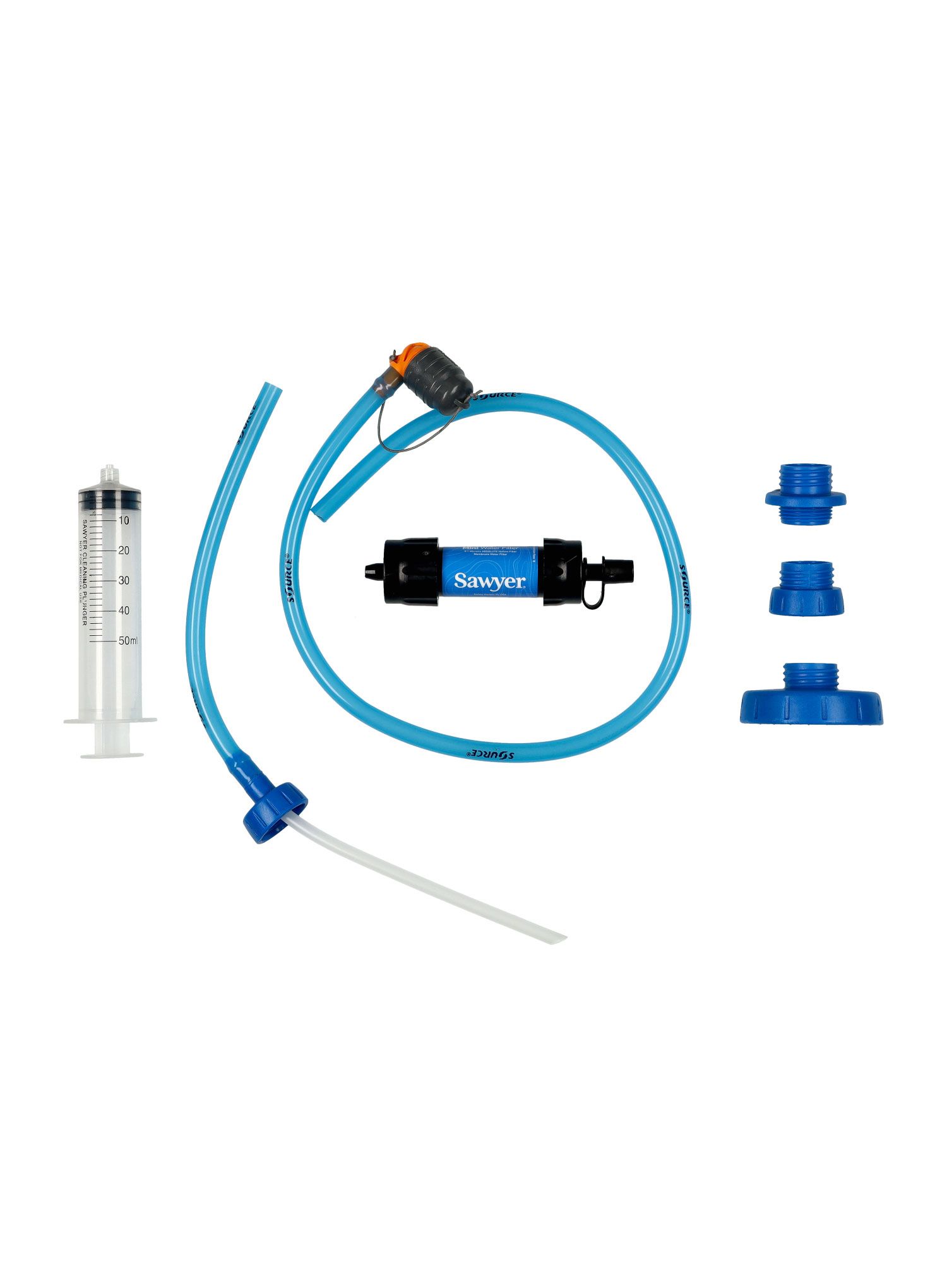 Cevka Source Convertube + Filter - transparent/blue