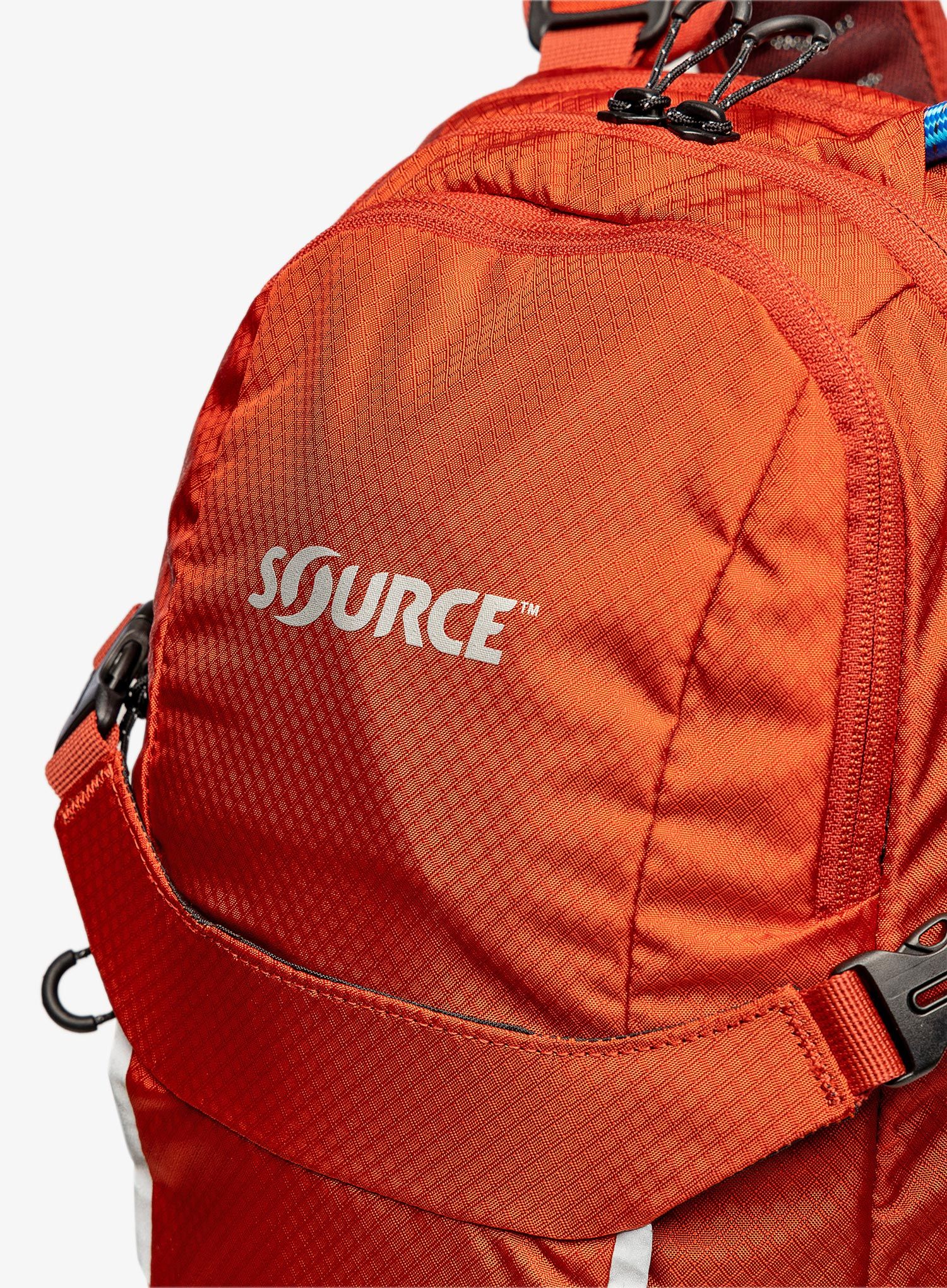 Nahrbtnik z mehom Source Summit 15L - chili orange