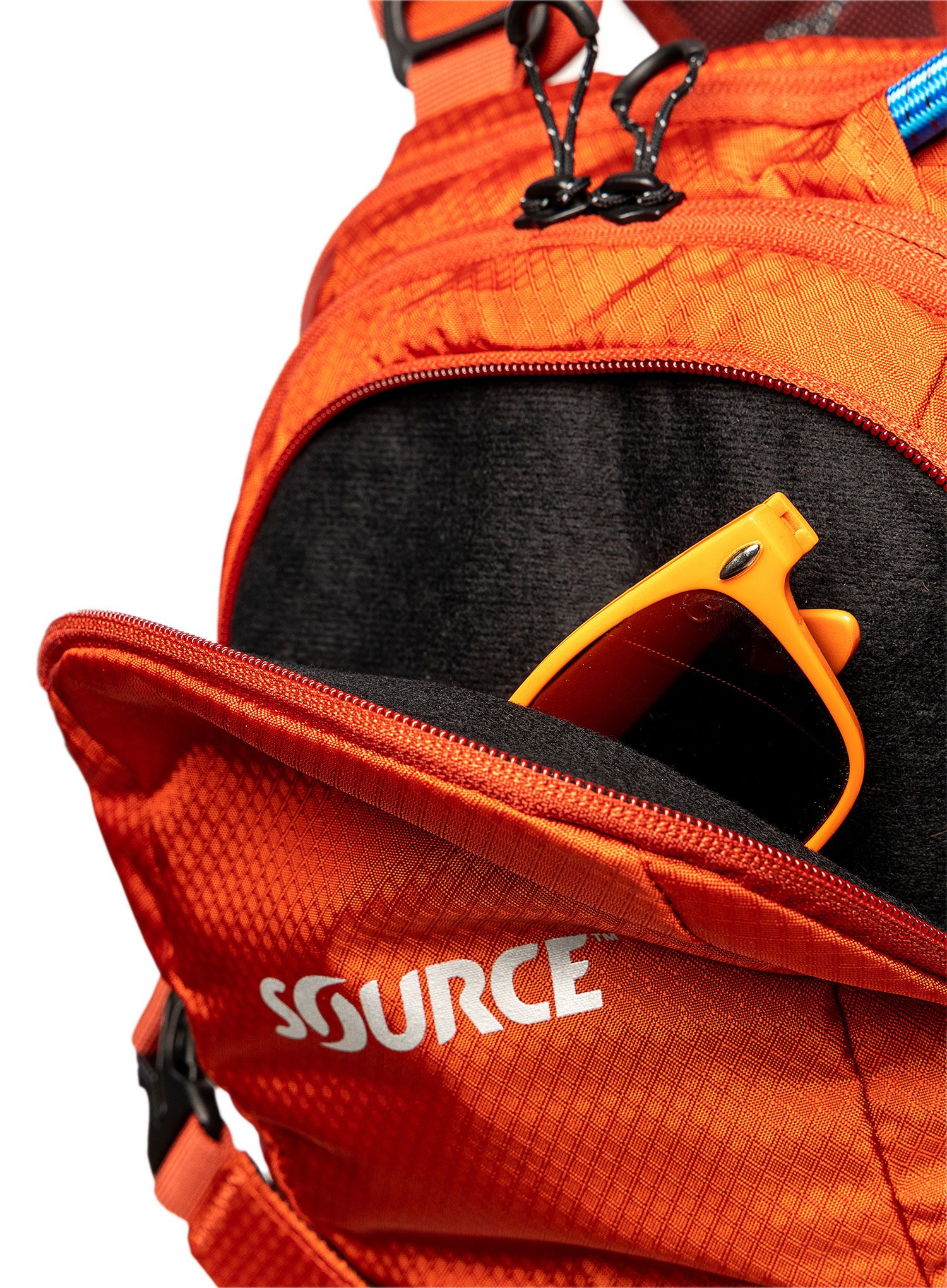 Nahrbtnik z mehom Source Summit 15L - chili orange
