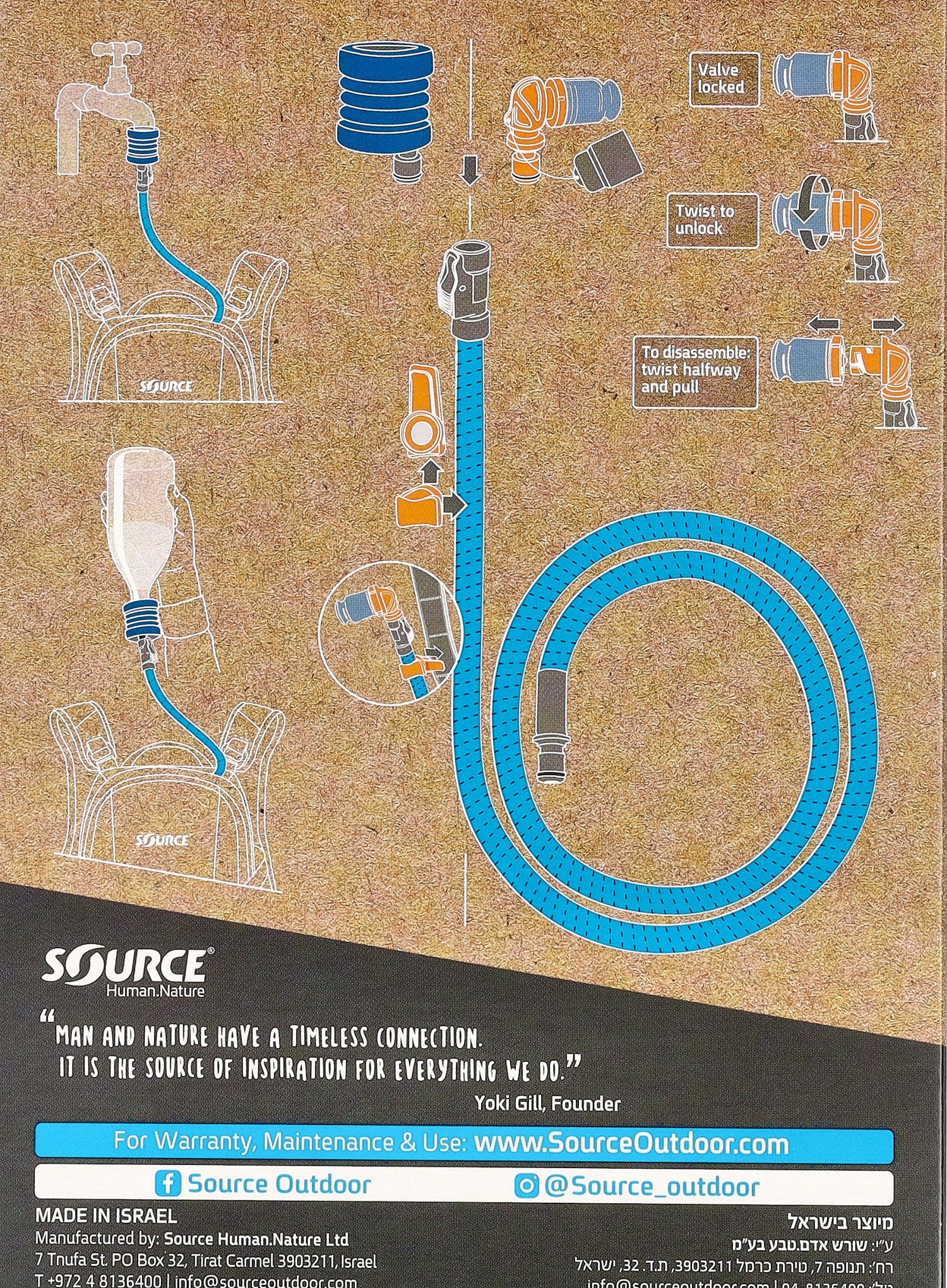 Adapter Source UTA Pro - black/blue