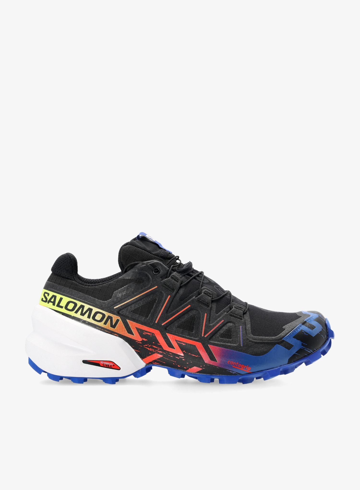 Trail tekaški čevlji Salomon Speedcross 6 GTX - blue fire black/safety yellow