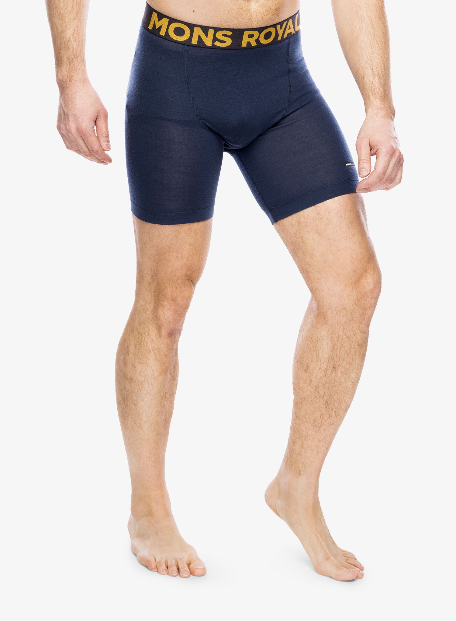 Kolesarske kratke hlače Mons Royale Low Pro Merino Aircon Bike Short Liner - midnight