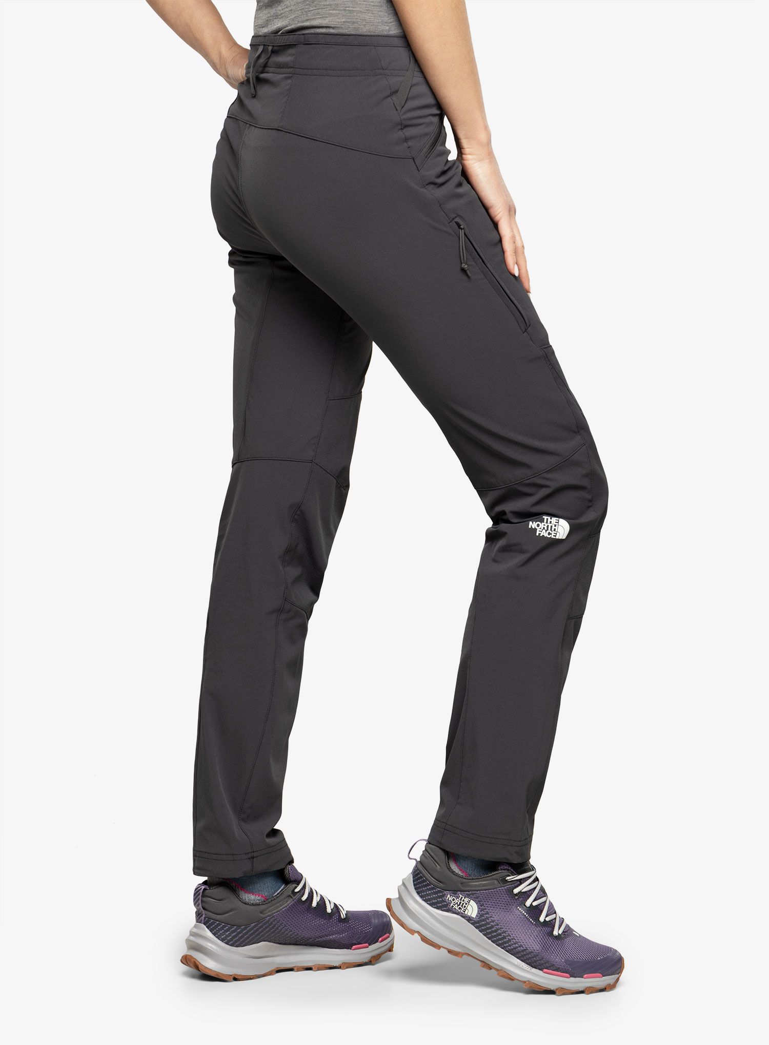Ženske hlače The North Face Speedlight Slim Straight Pant - asphalt grey