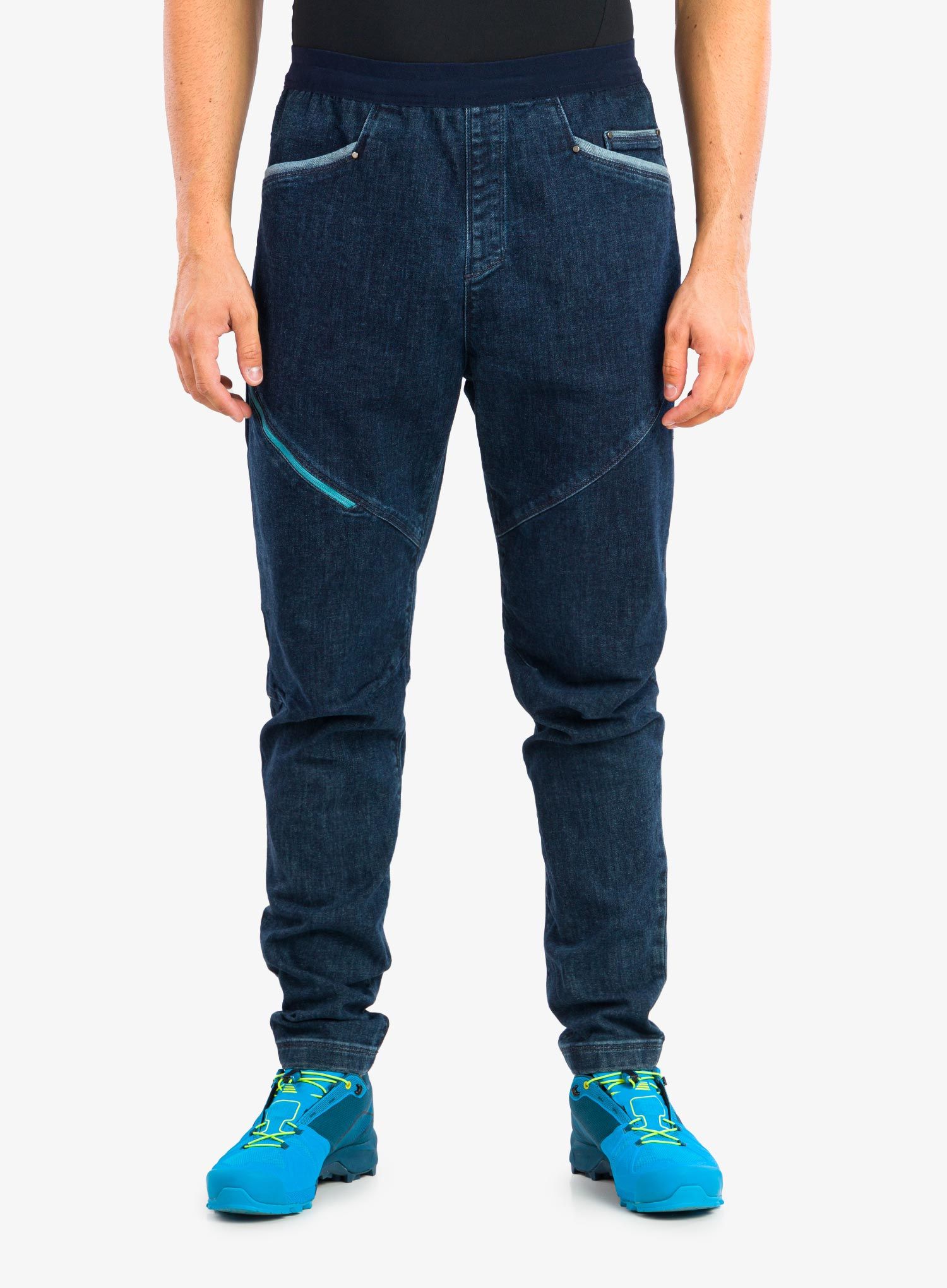 Pohodniške hlače Dynafit 24/7 Jeans - blueberry storm blue