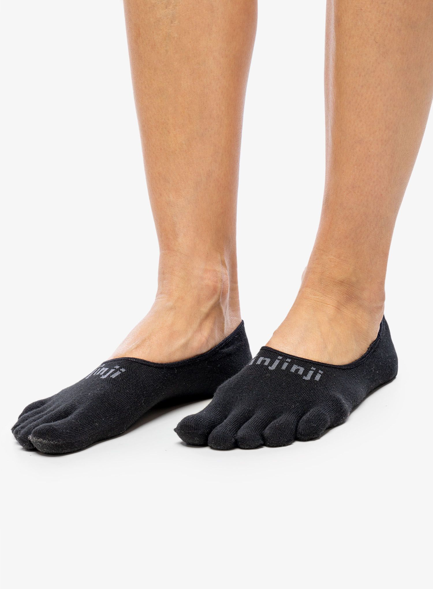 Nogavice Injinji Sport Lightweight Hidden Coolmax - black