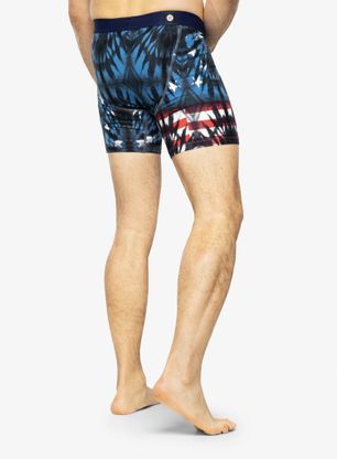 Boksarice Stance Banner Boxer Brief - blue