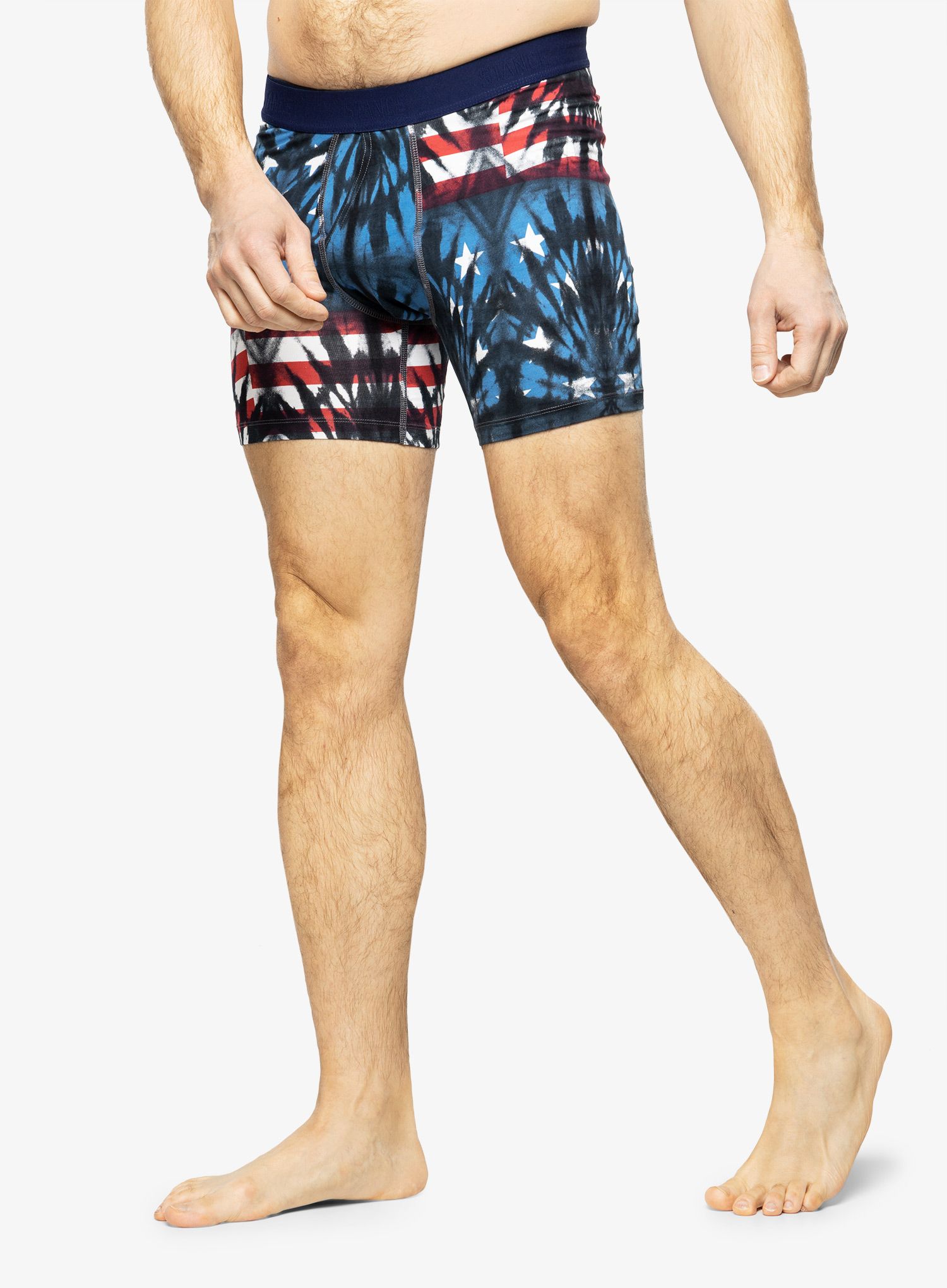Boksarice Stance Banner Boxer Brief - blue