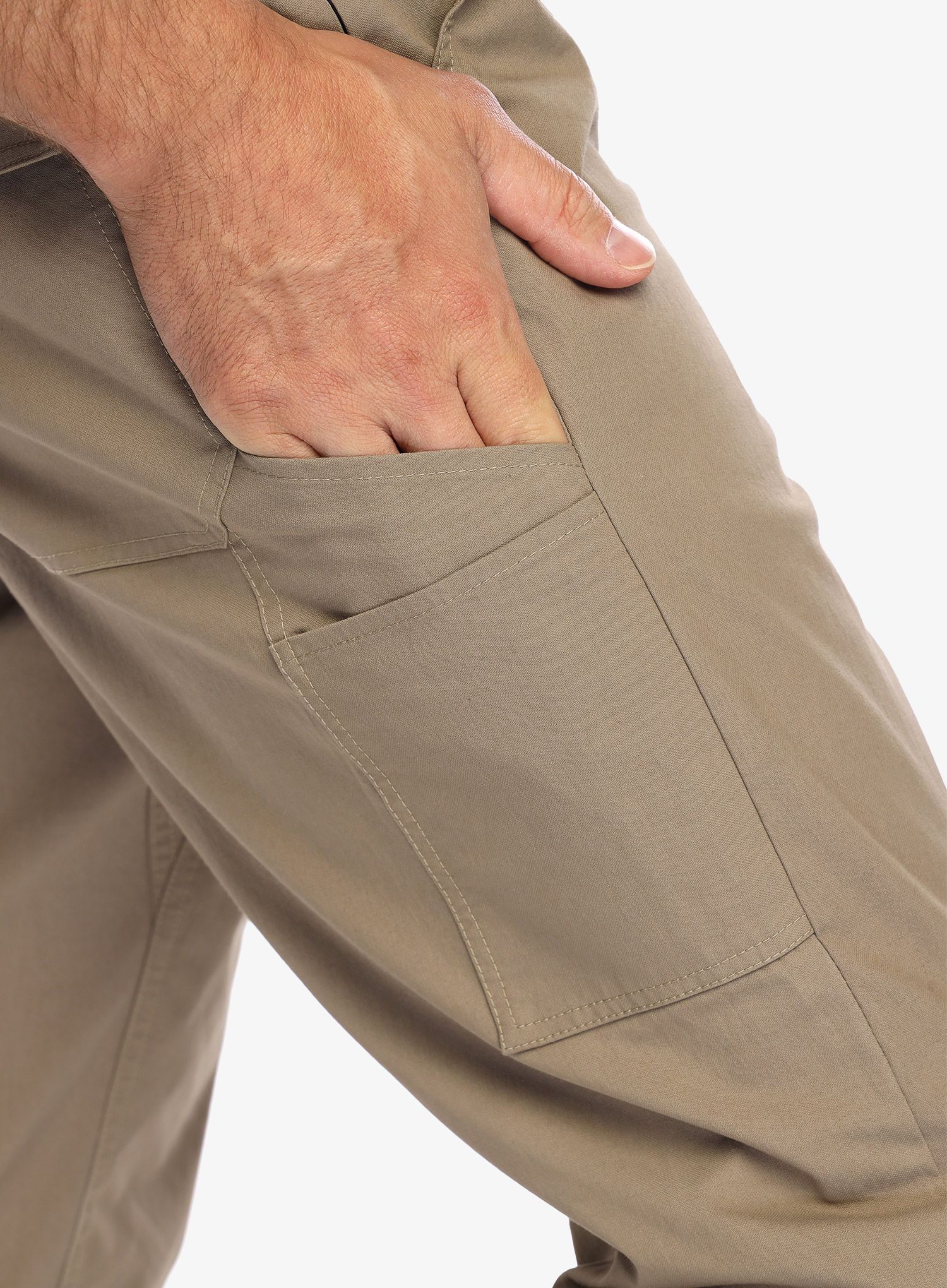 Hlače Stance Compound Pant - taupe