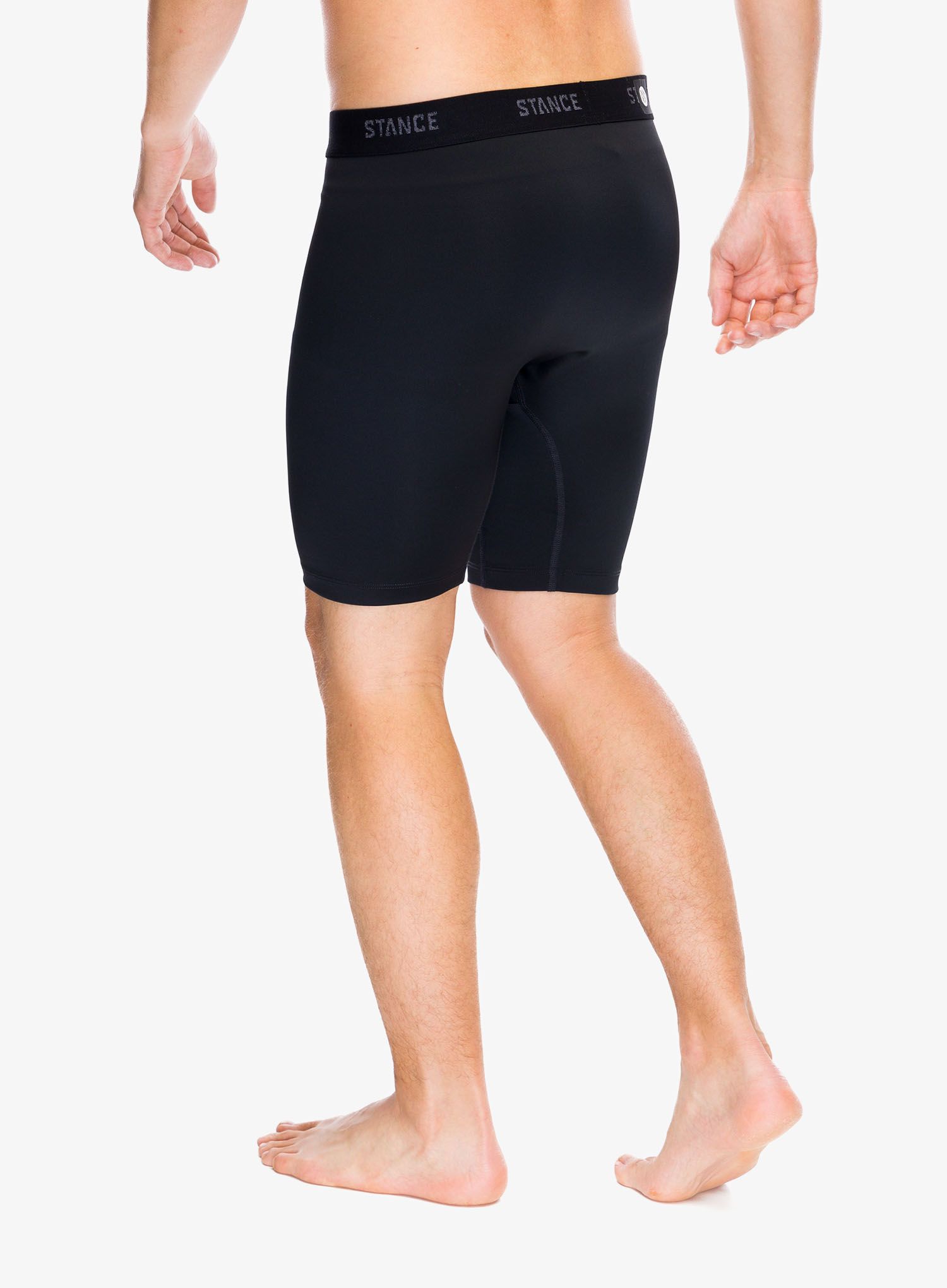Boksarice Stance Compression Nylon Underwear - black