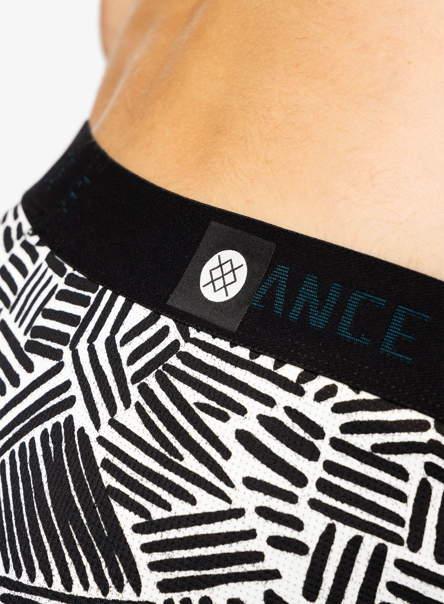 Boksarice Stance Crosshatch Wholester - black