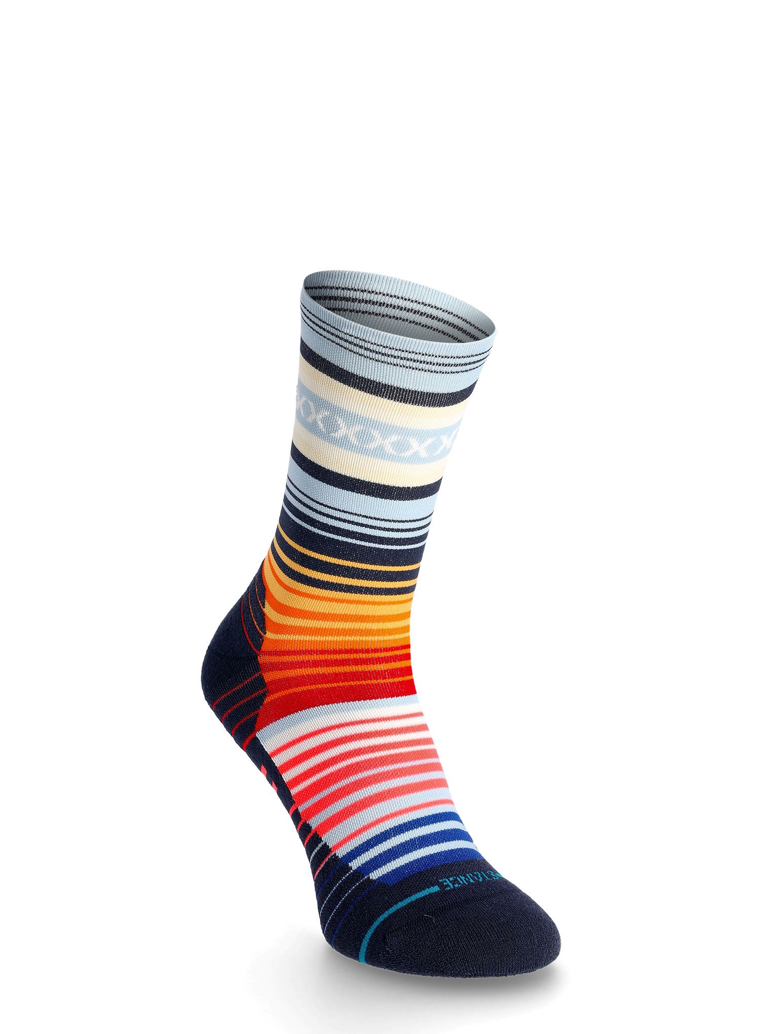Tekaške nogavice Stance Curren Light Crew - ice blue