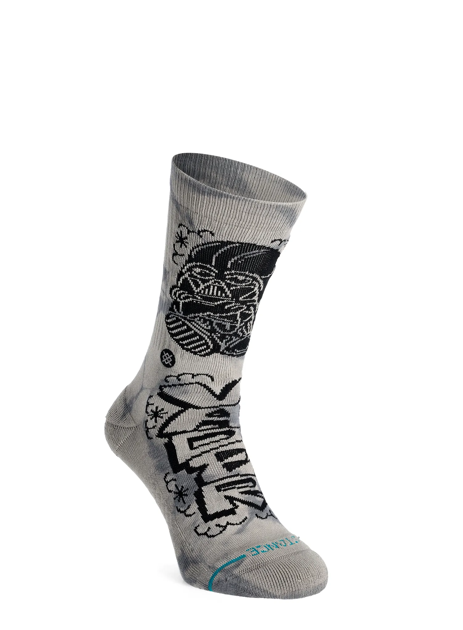 Nogavice Stance DJ Darth Crew - black