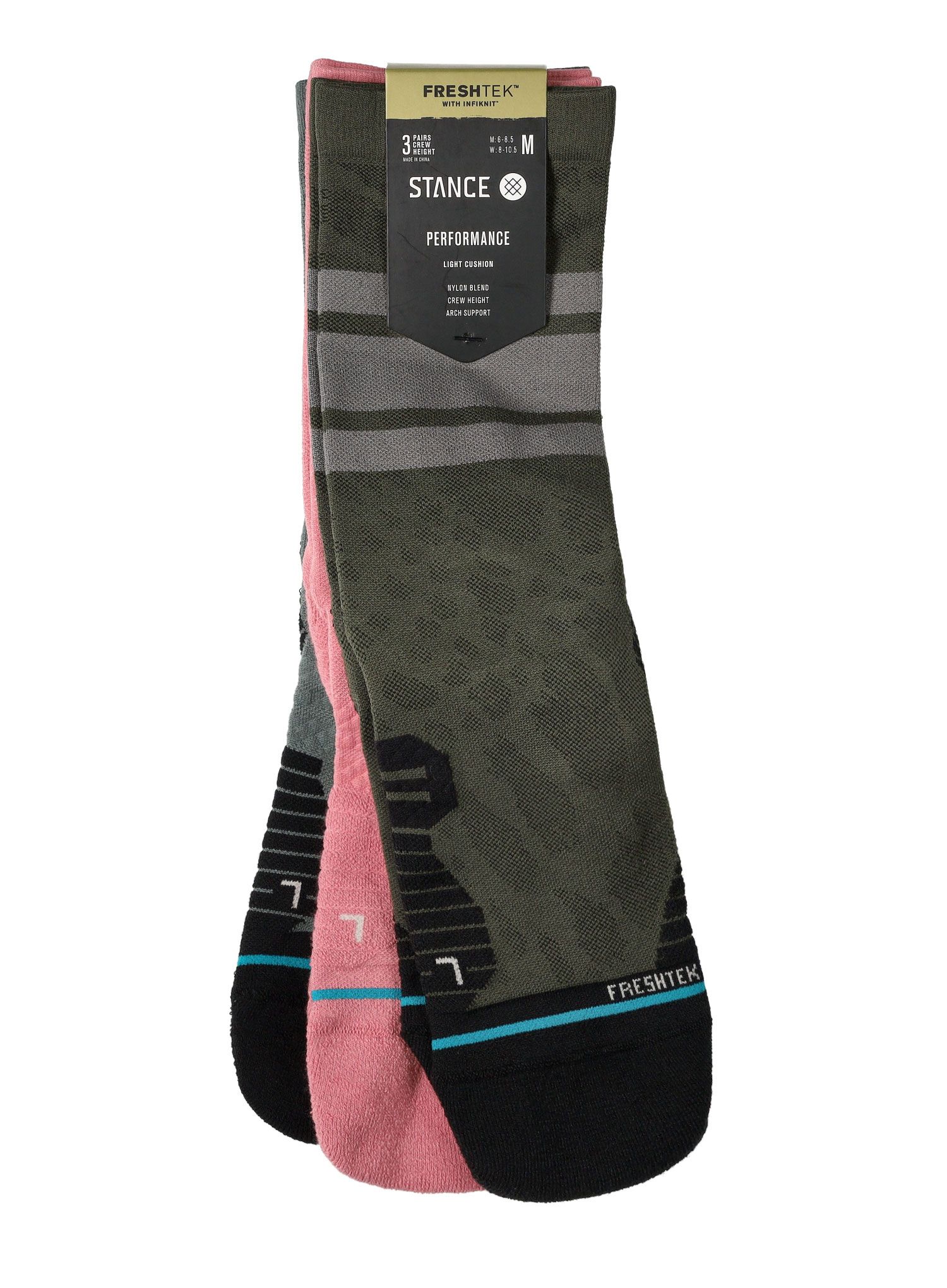 Tekaške nogavice Stance Dimensions 3 Pack - multi