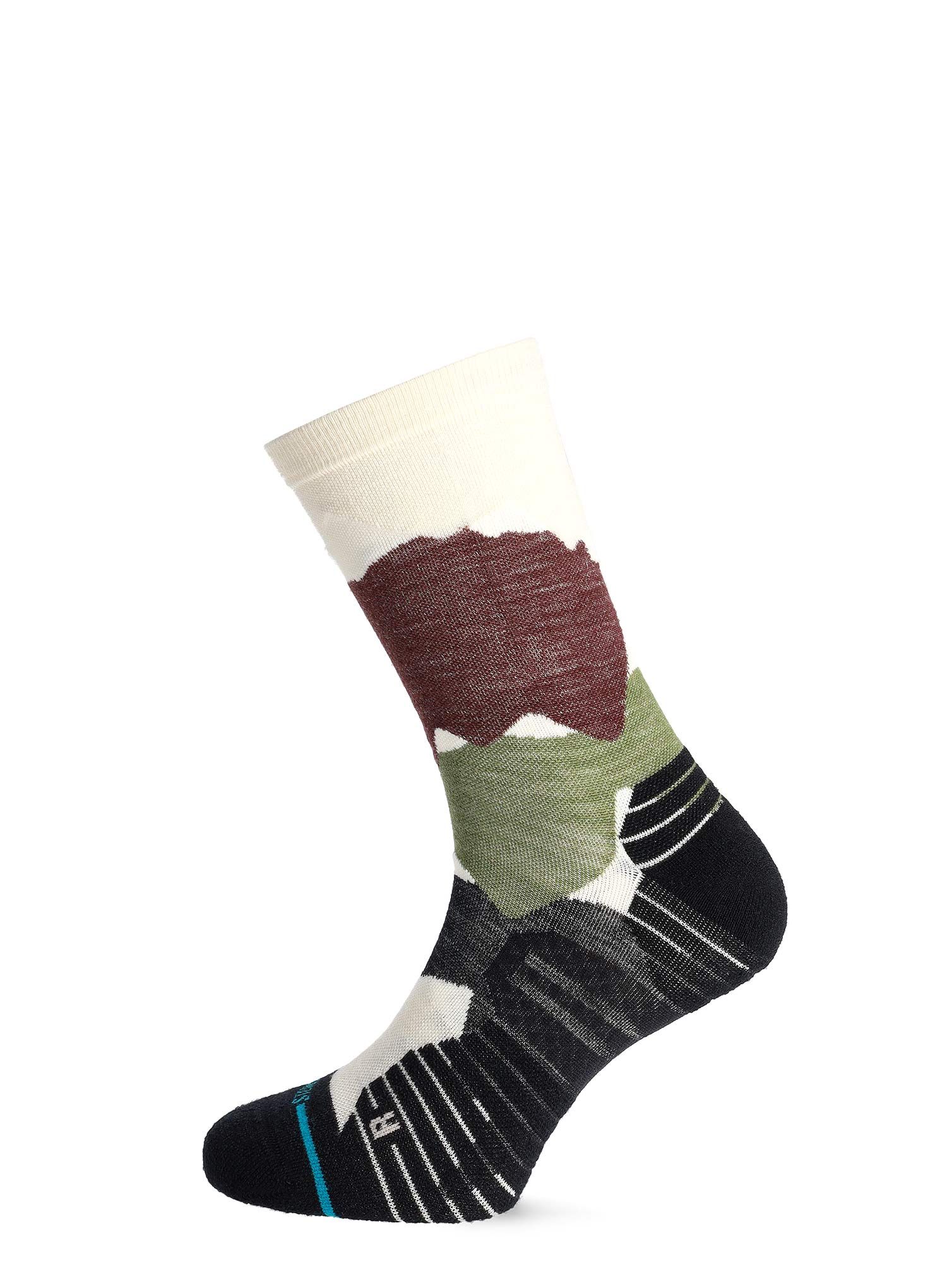 Pohodne nogavice Stance Elevation Crew - brown