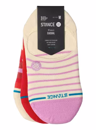 Ženske nogavice Stance Fulfilled 3 Pack - pink