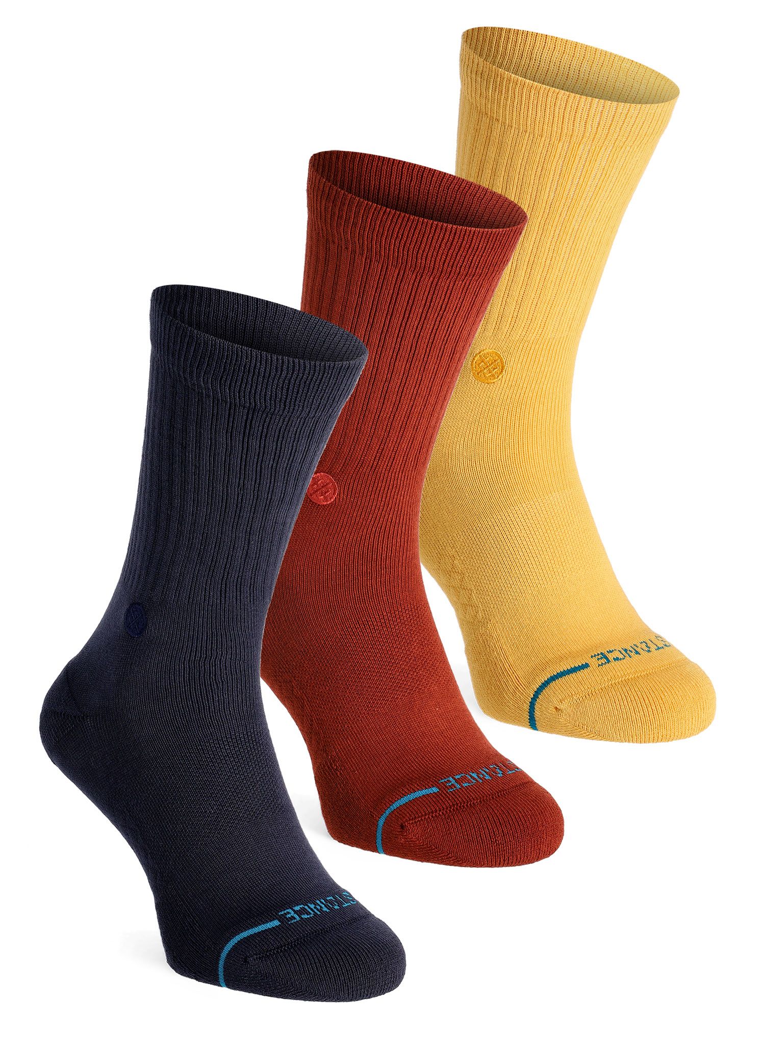 Nogavice Stance Icon 3-Pack - navy