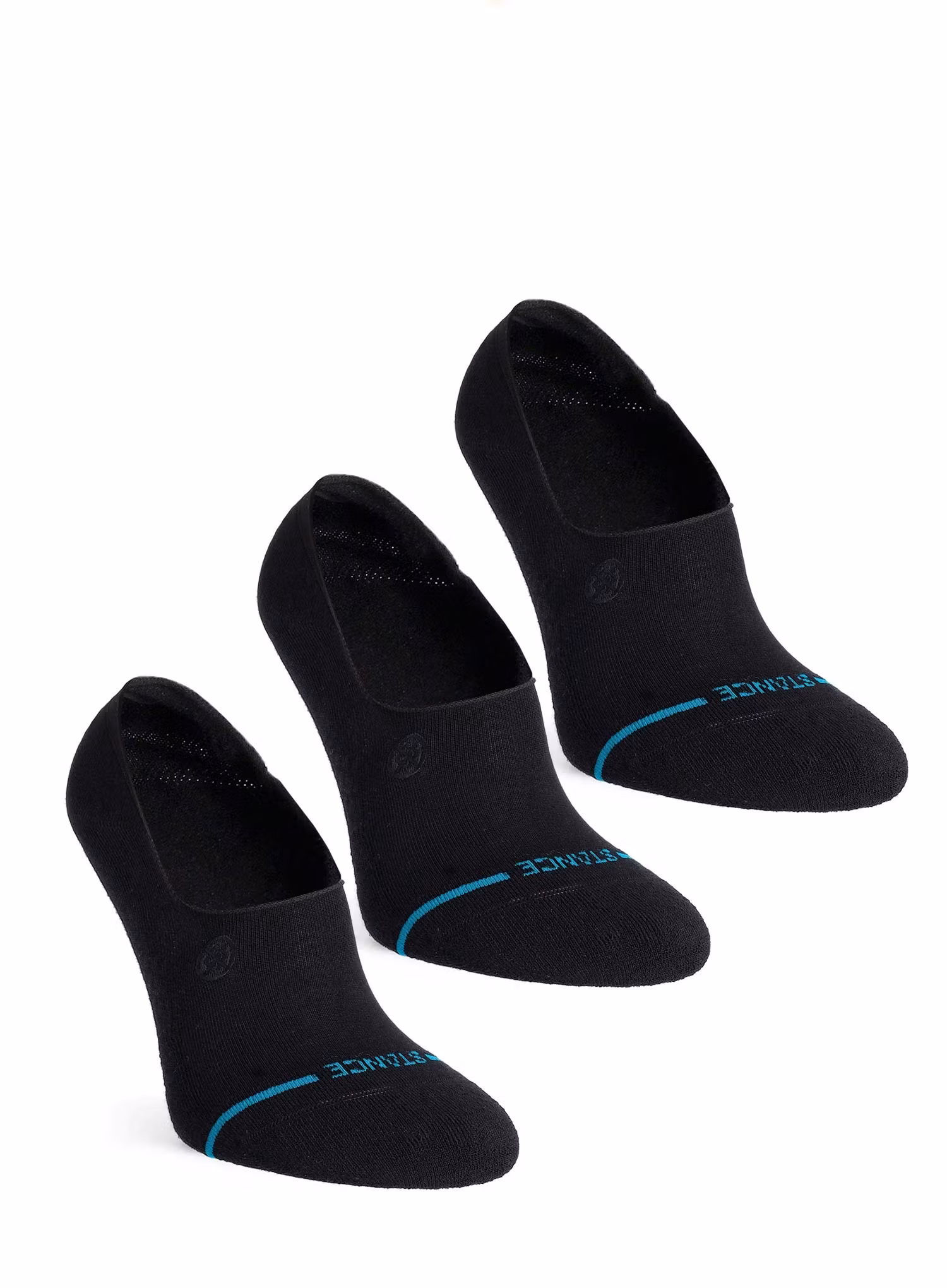Pohodniške nogavice Stance Icon No Show 3 Pack - black
