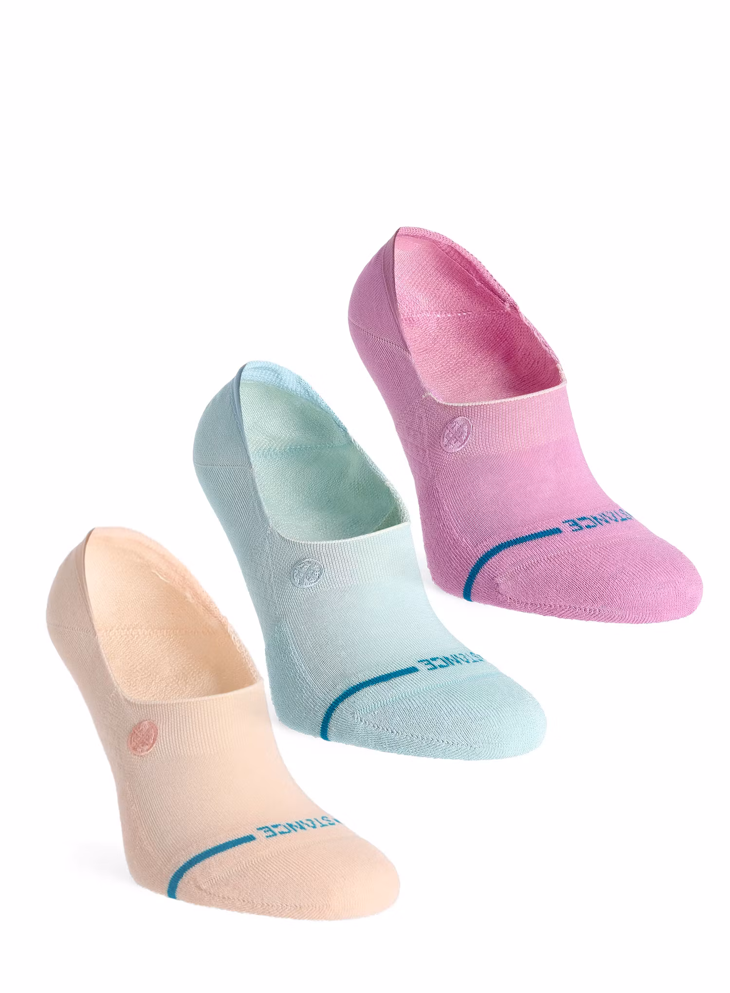 Pohodniške nogavice Stance Icon No Show 3 Pack - light blue