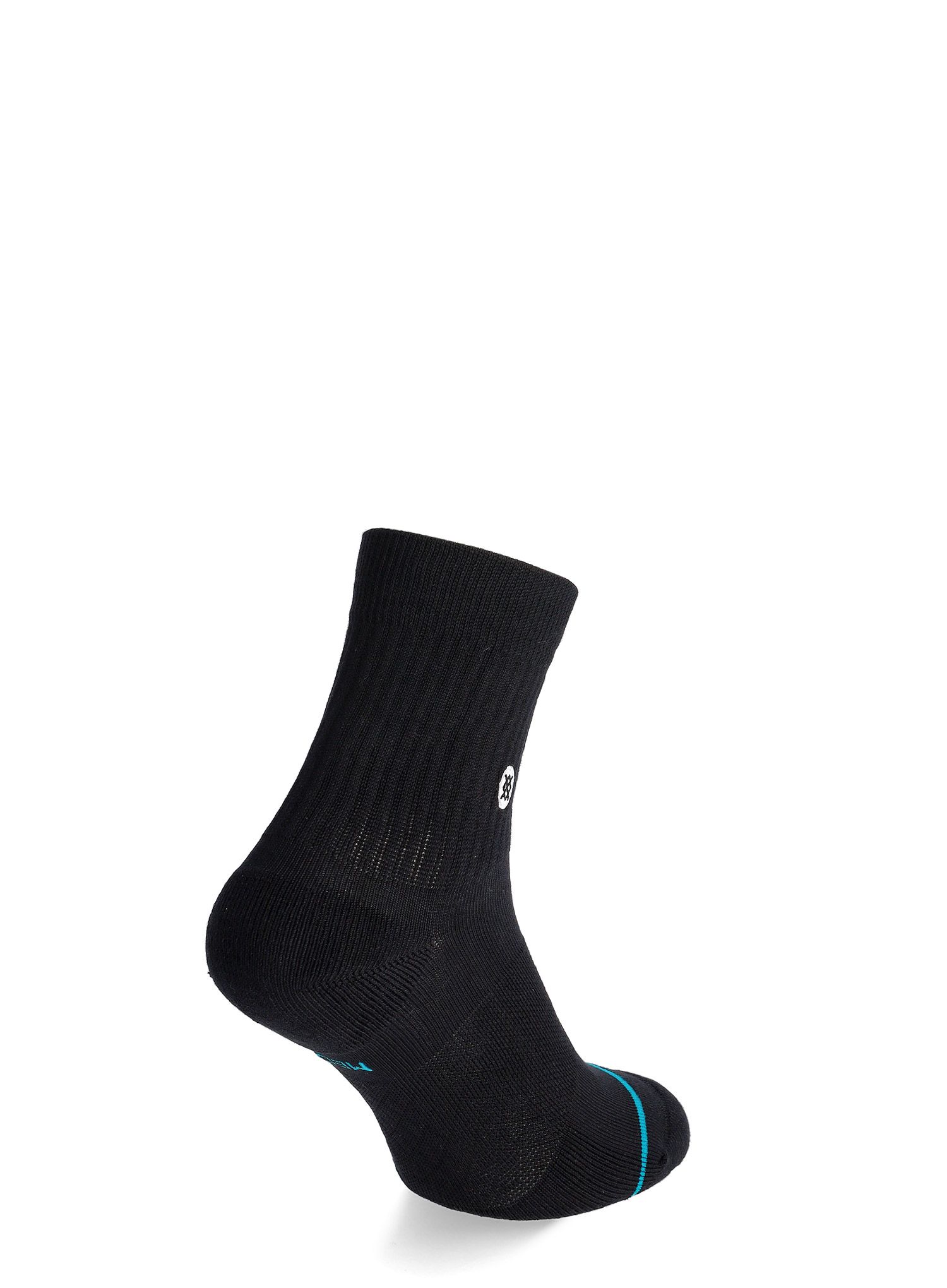 Nogavice Stance Icon Quarter 3 Pack - black