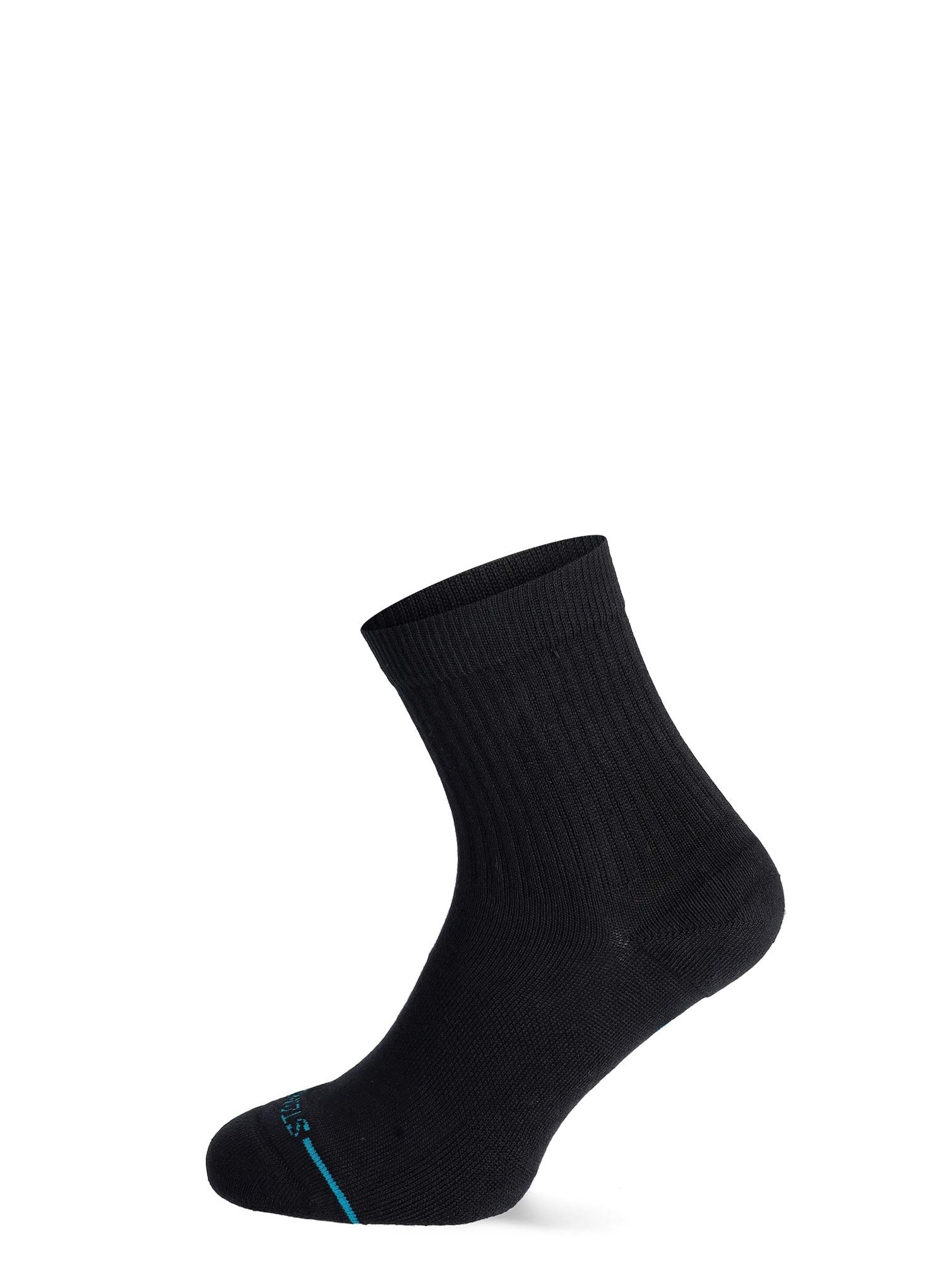 Nogavice Stance Icon Quarter - black