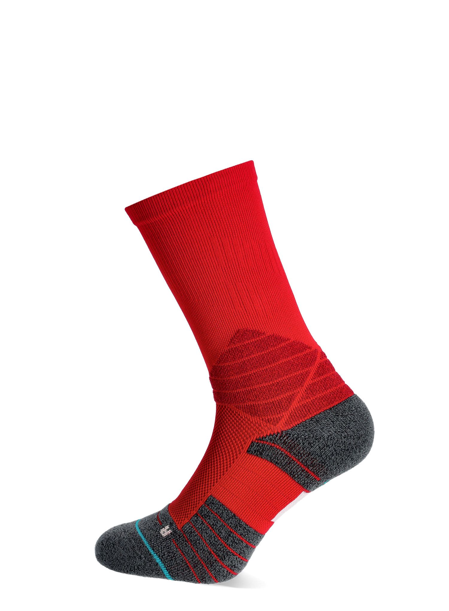 Nogavice Stance Icon Sport Crew - red