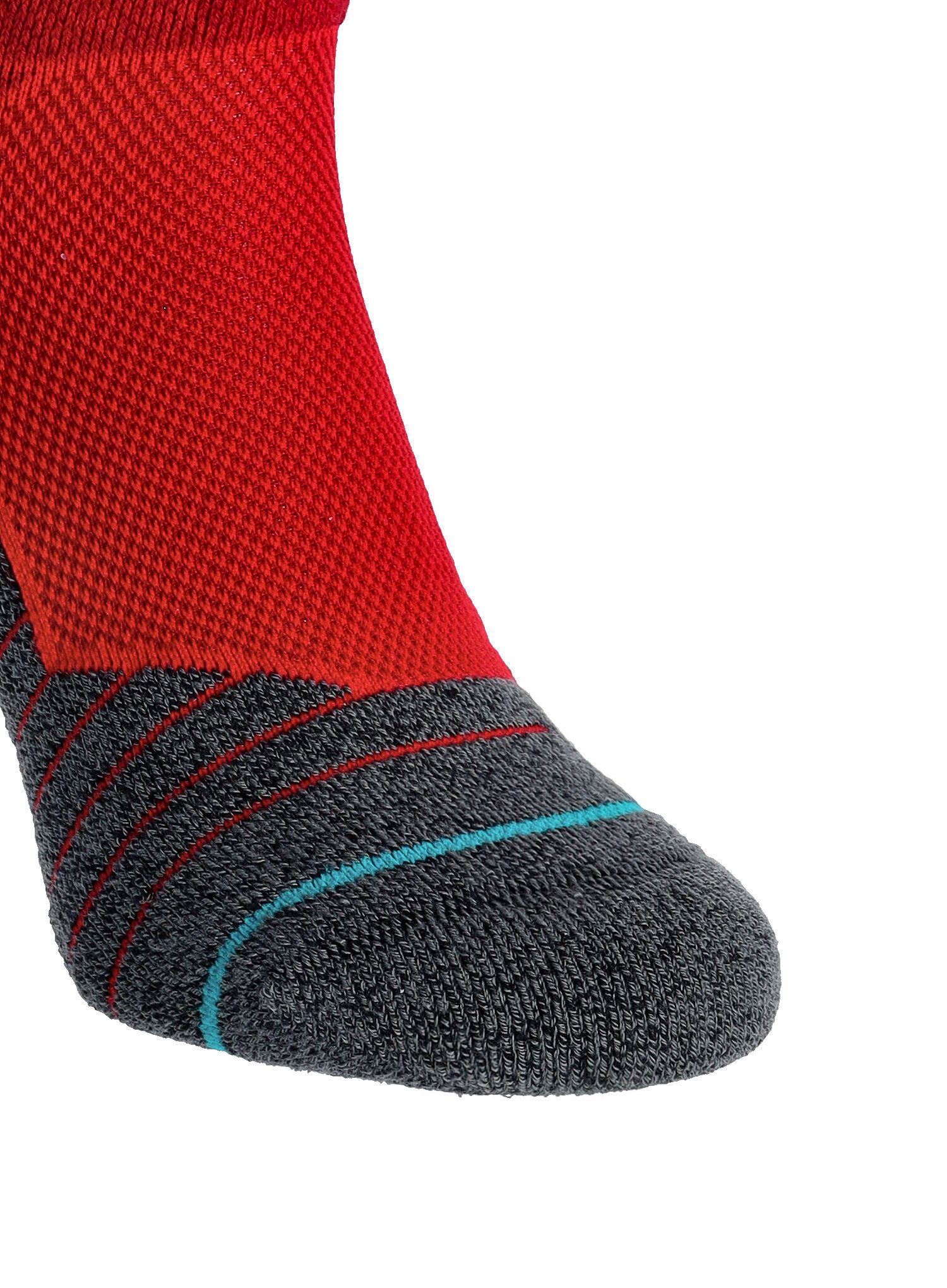 Nogavice Stance Icon Sport Crew - red