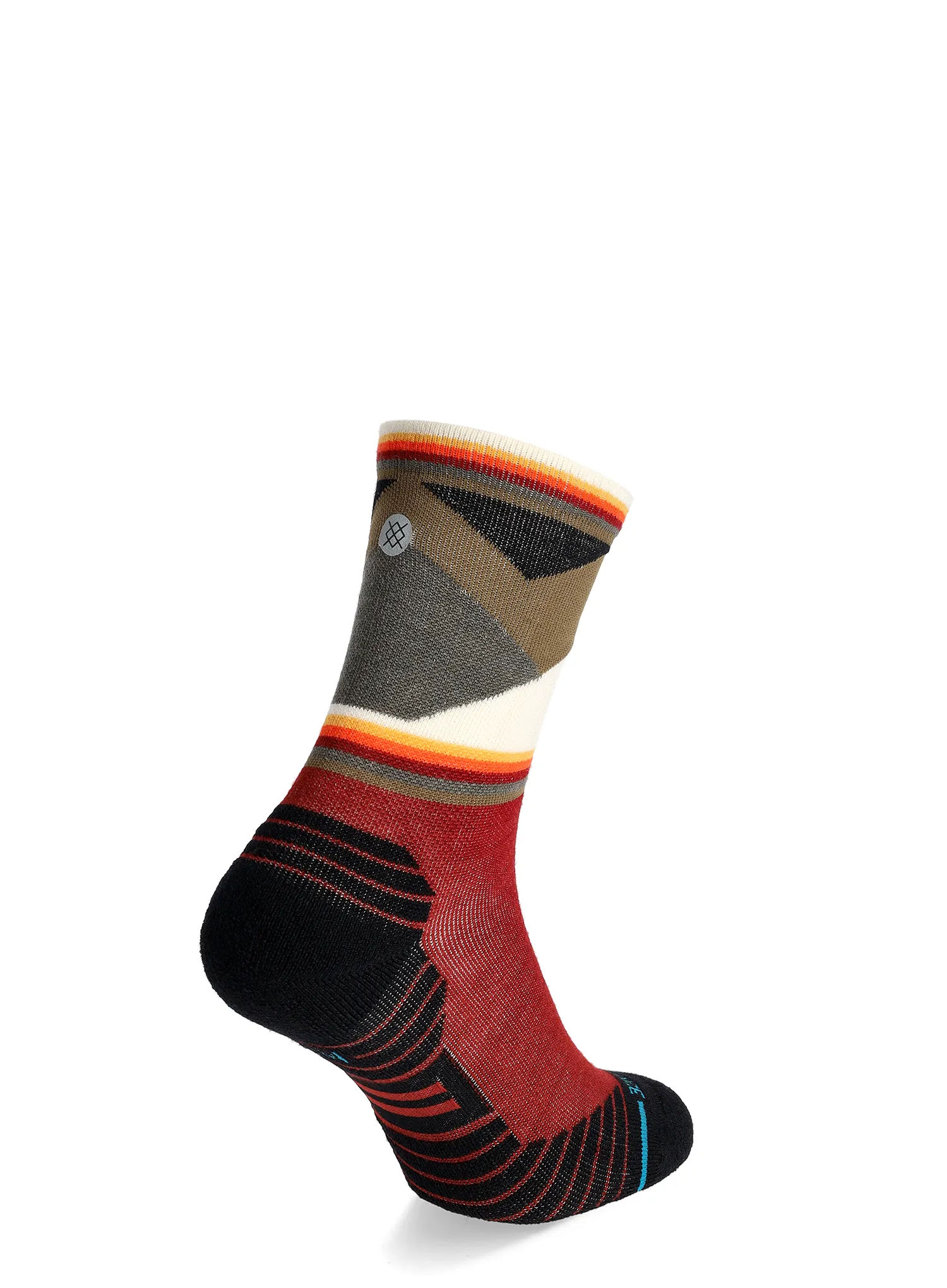 Pohodne nogavice Stance Jimmy Chin Mid Wool Crew - red