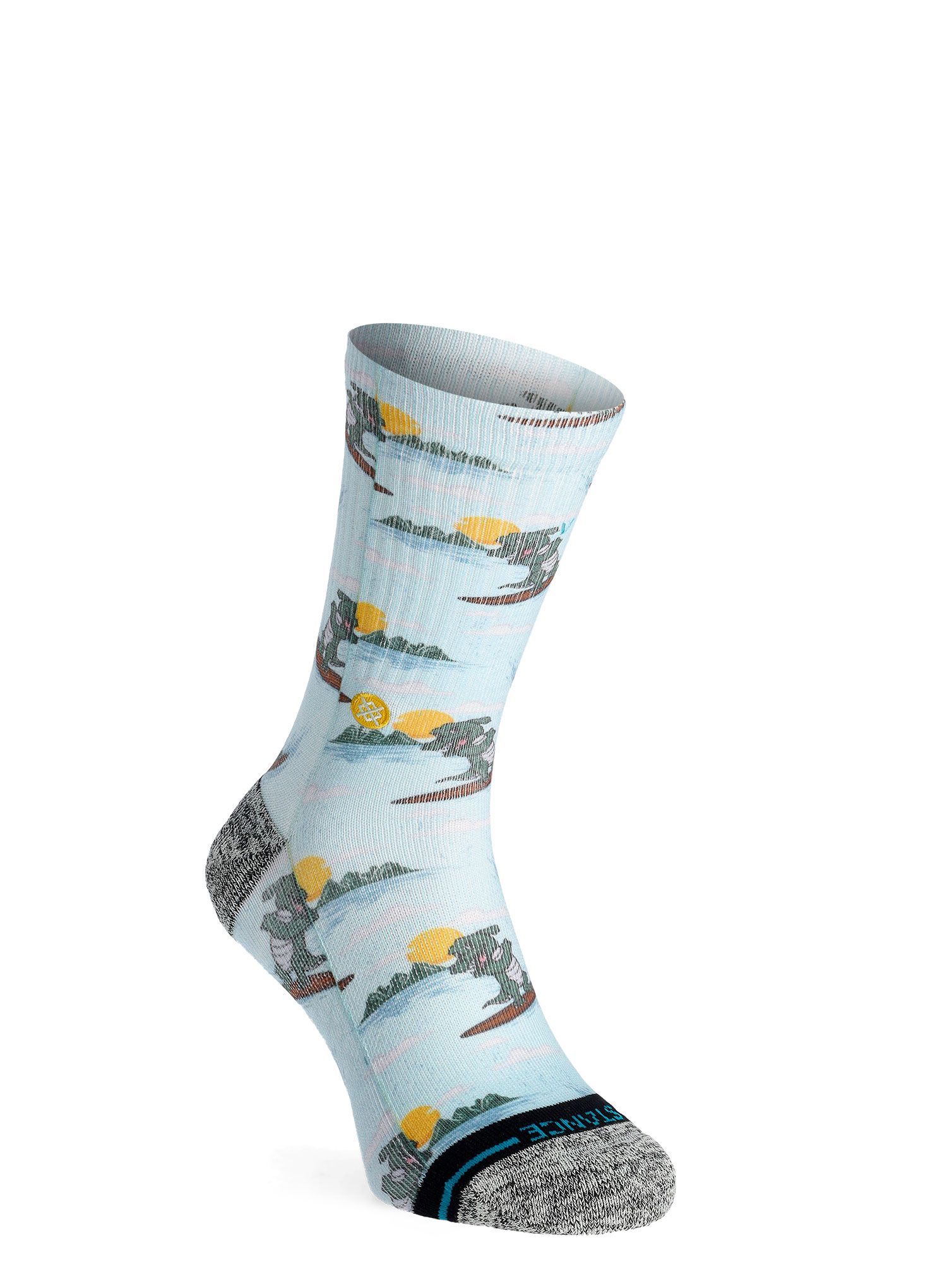 Pohodniške nogavice Stance Later Gator Crew - light blue