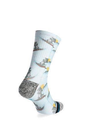 Pohodniške nogavice Stance Later Gator Crew - light blue