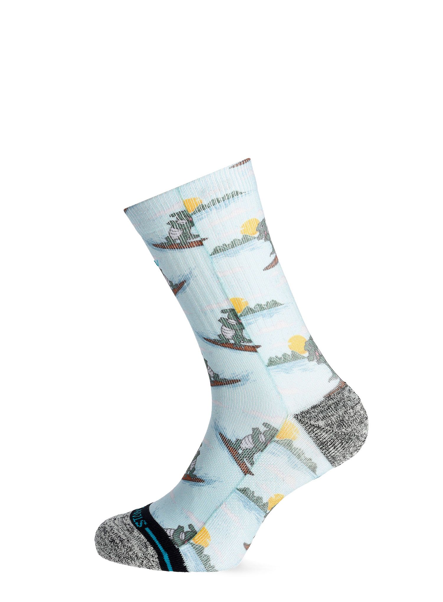 Pohodniške nogavice Stance Later Gator Crew - light blue
