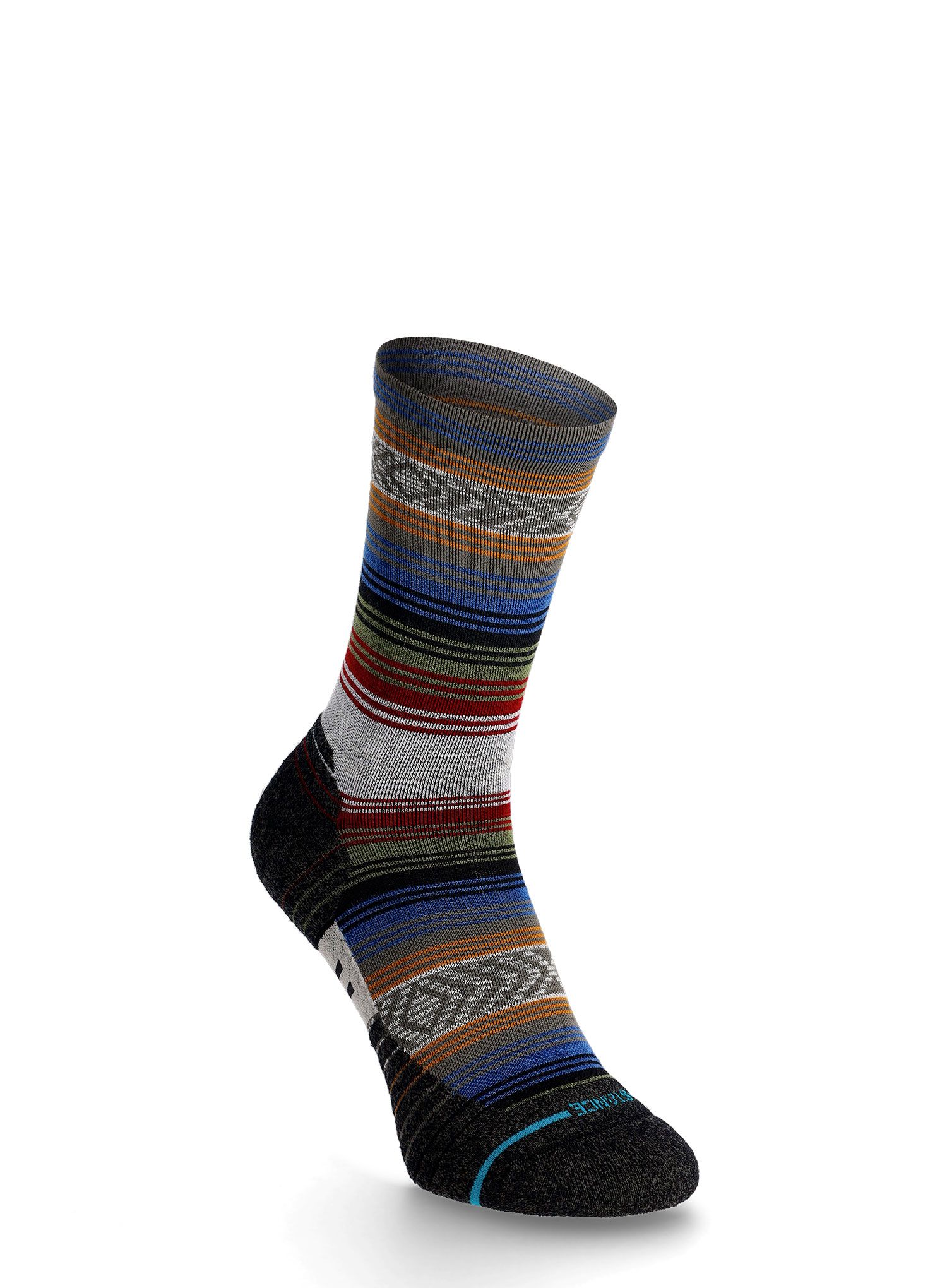 Tekaške nogavice Stance Light Wool Crew - black/red