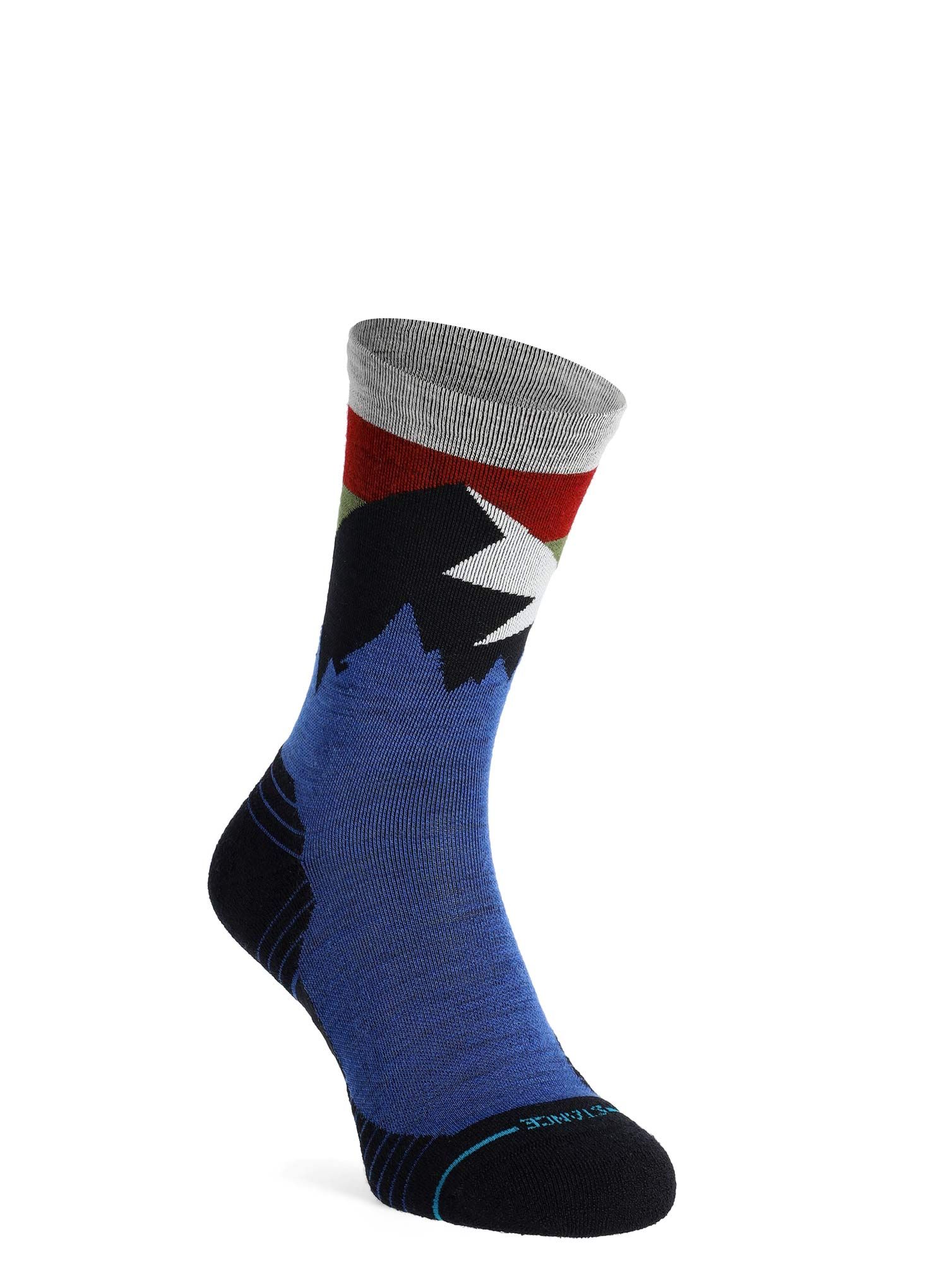 Tekaške nogavice Stance Light Wool Crew - cobalt blue