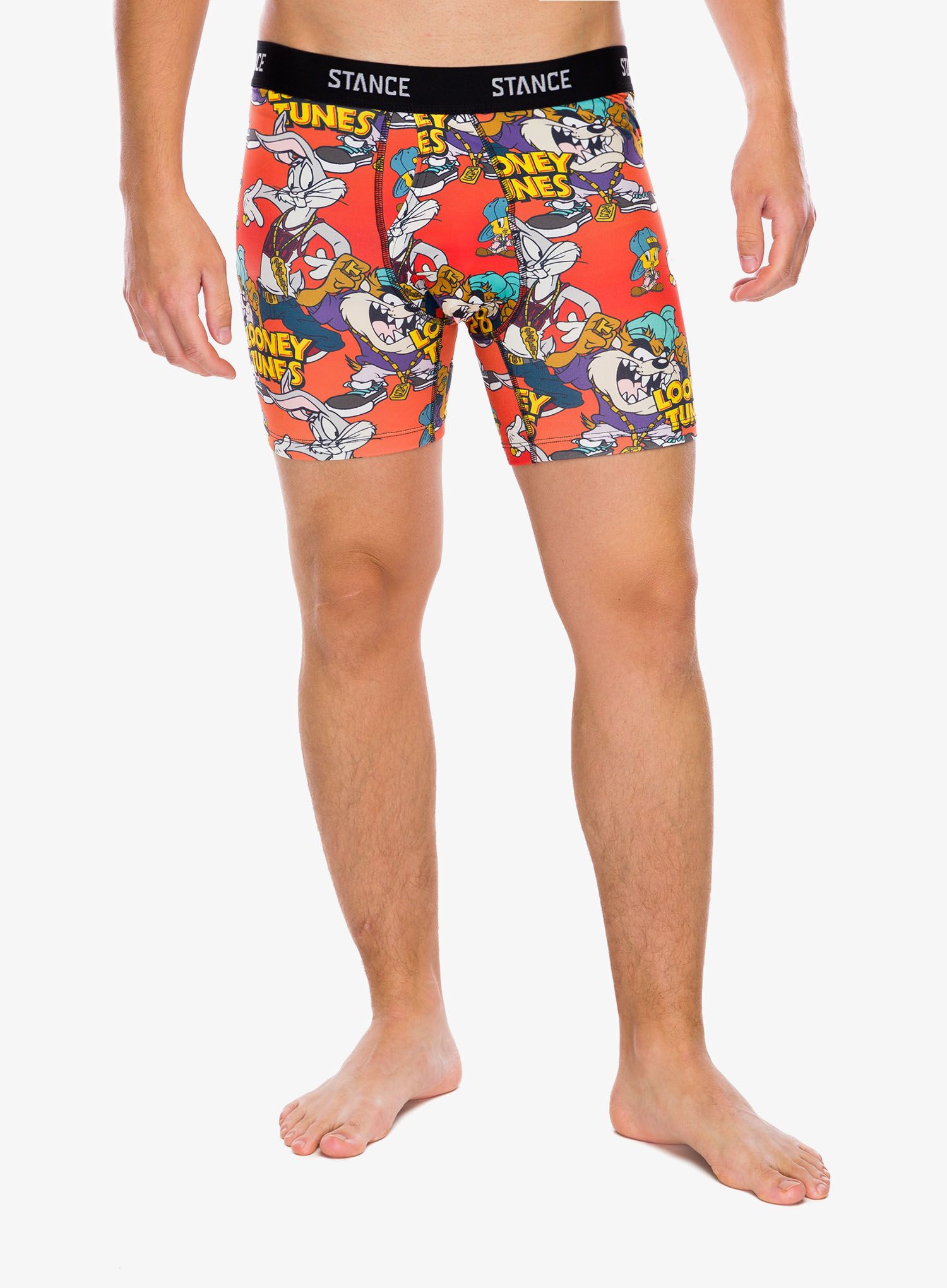 Boksarice Stance Looney Tunes Boxer Brief - black