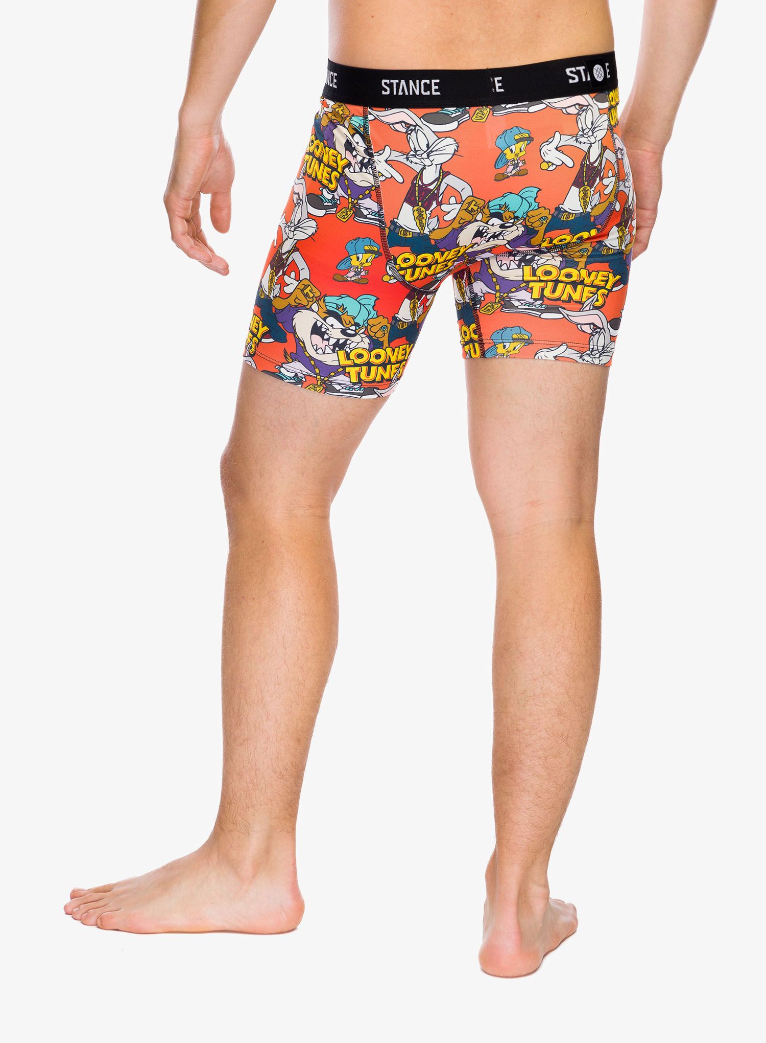 Boksarice Stance Looney Tunes Boxer Brief - black