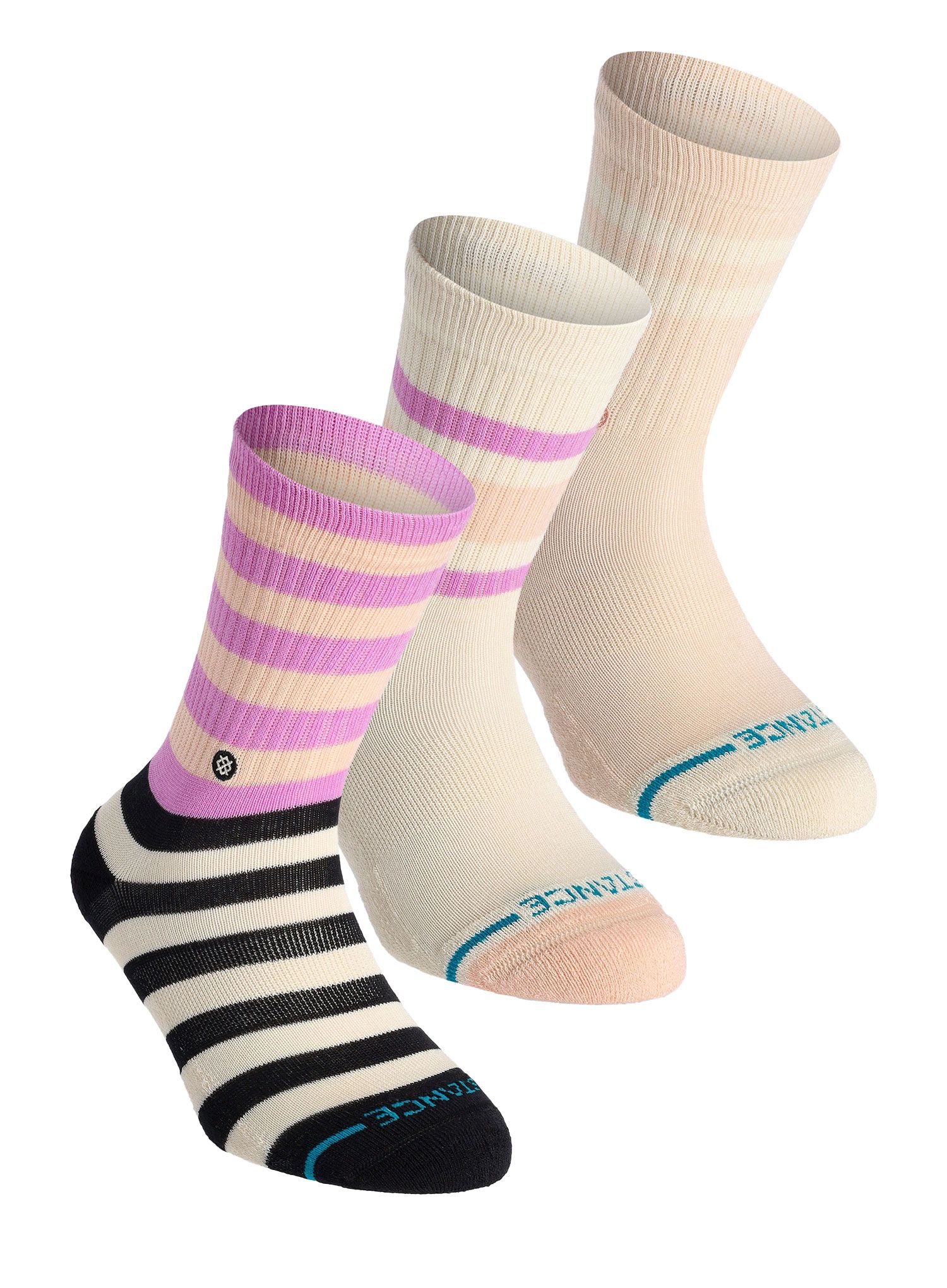 Otroške nogavice Stance Melodious 3 Pack - peach