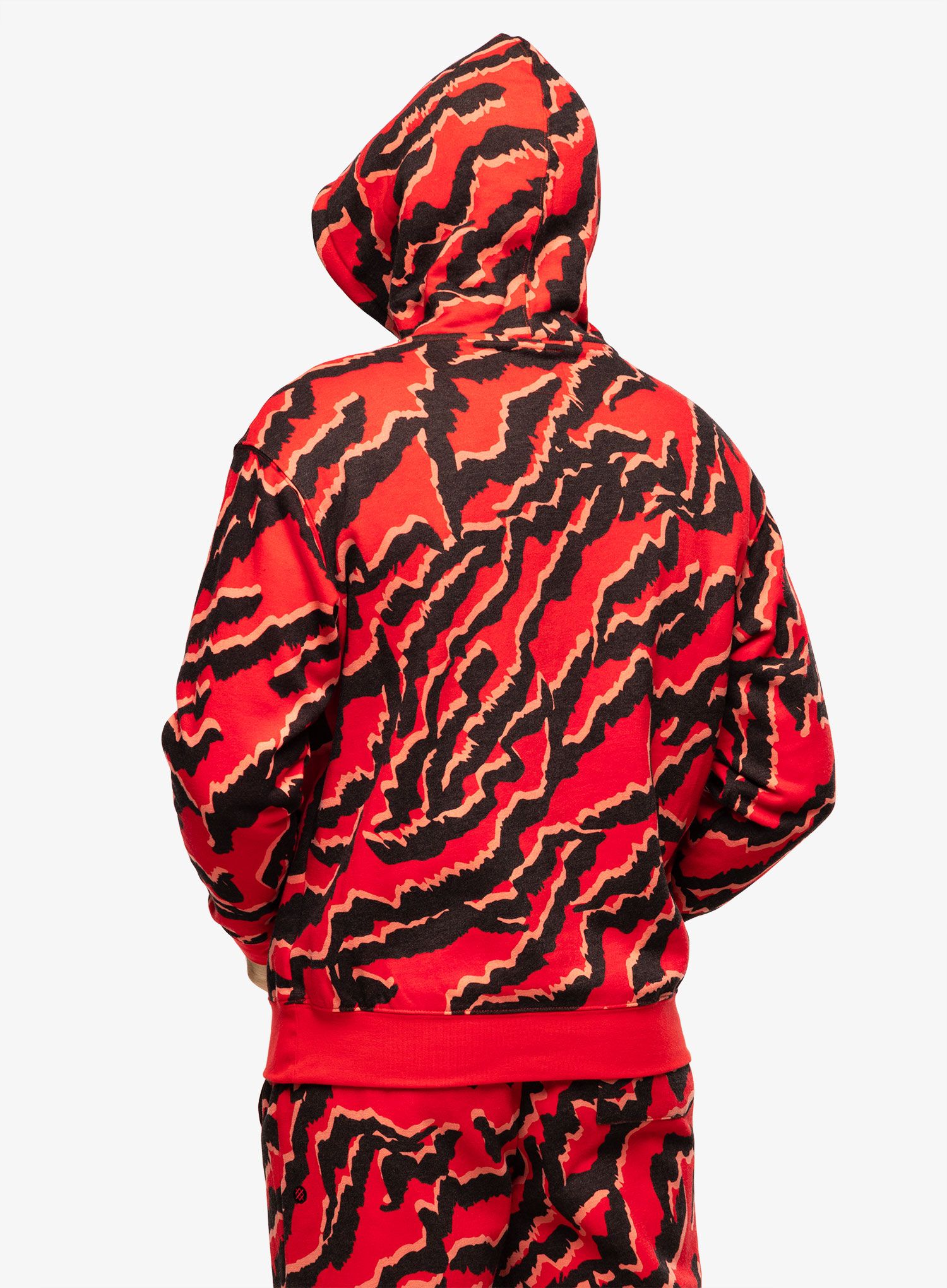 Jopica s kapuco Stance Mercury Hoodie - red