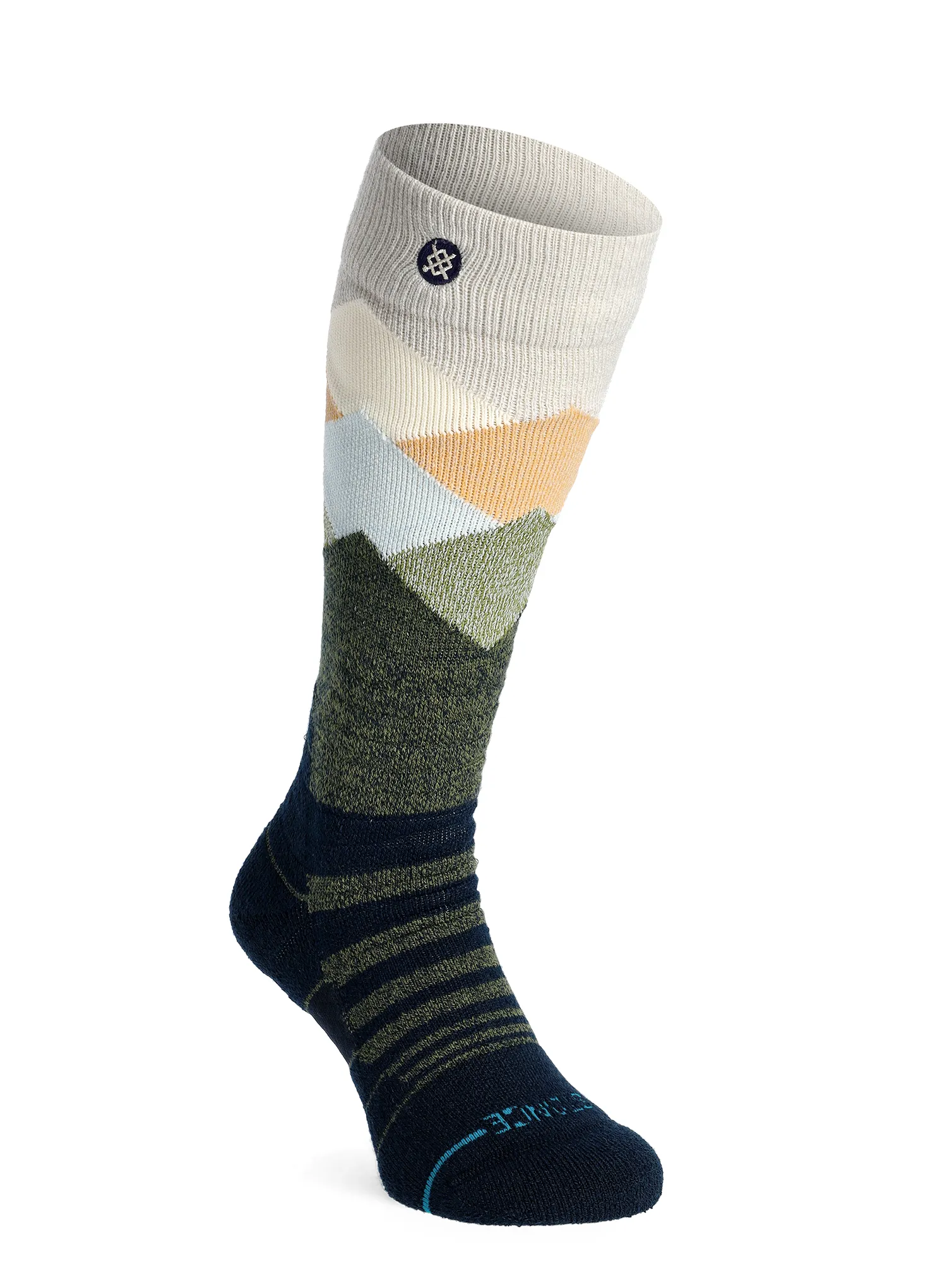 Smučarske nogavice Stance Misty Mid Wool Snow - navy
