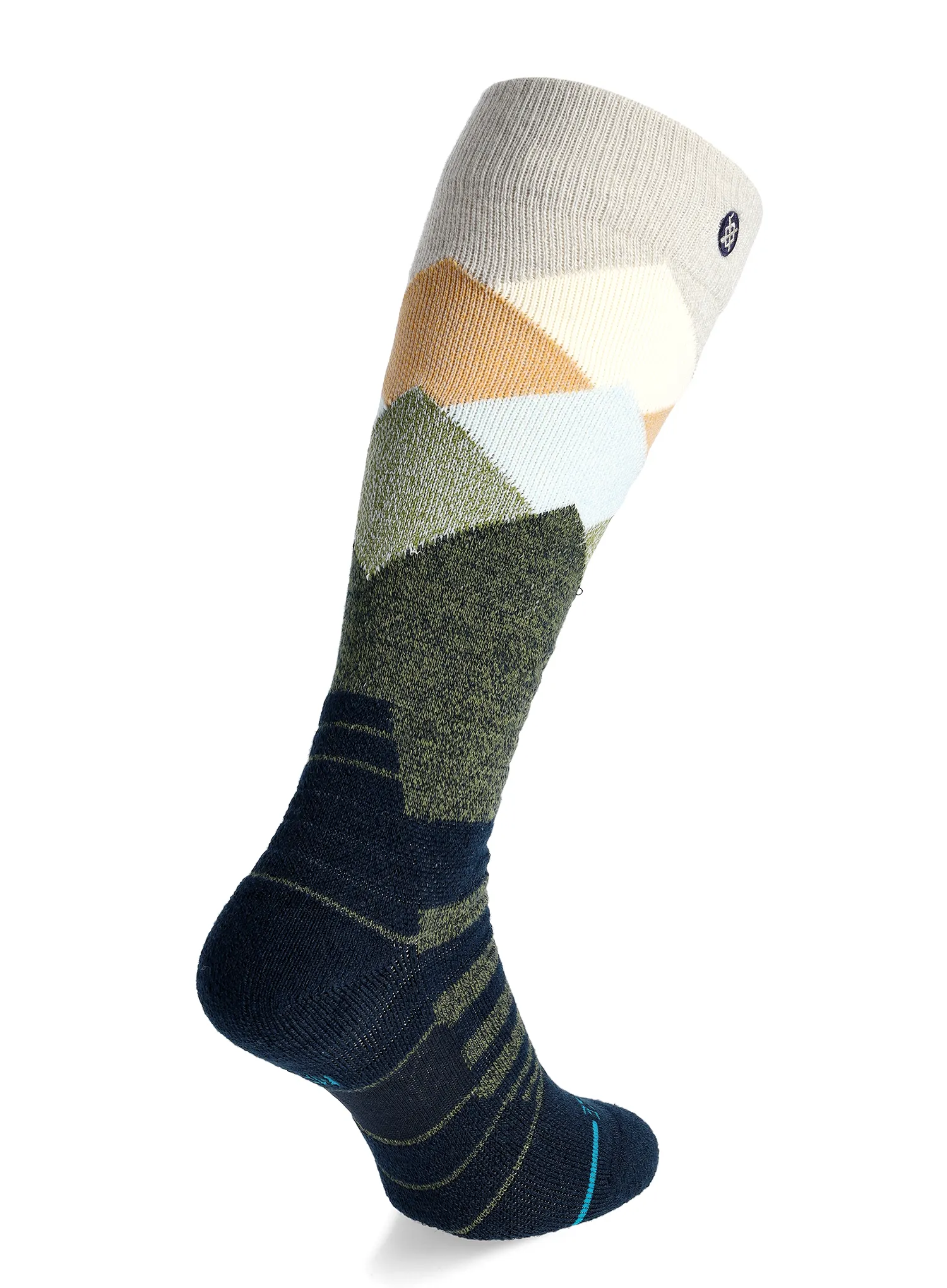Smučarske nogavice Stance Misty Mid Wool Snow - navy