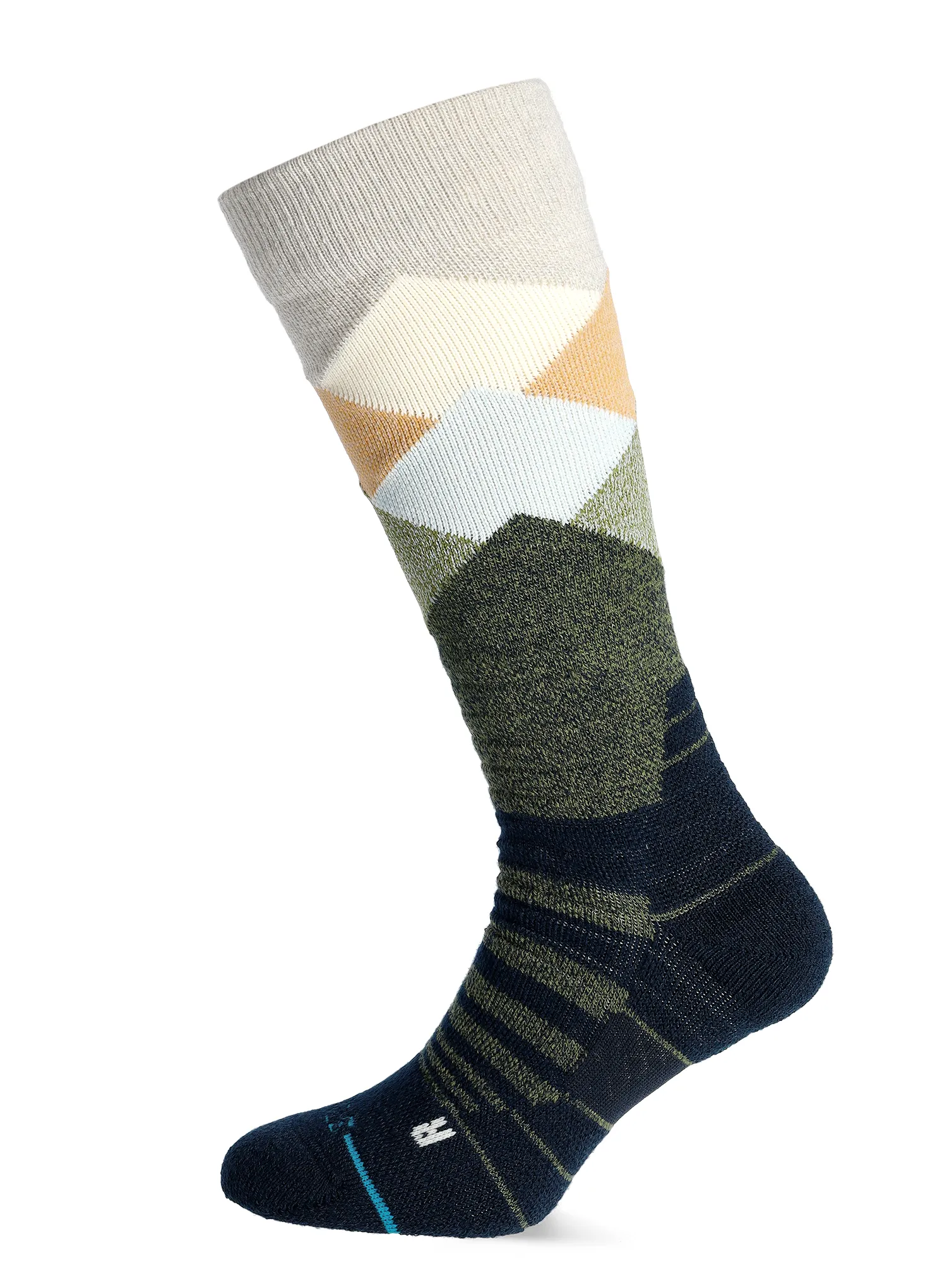 Smučarske nogavice Stance Misty Mid Wool Snow - navy