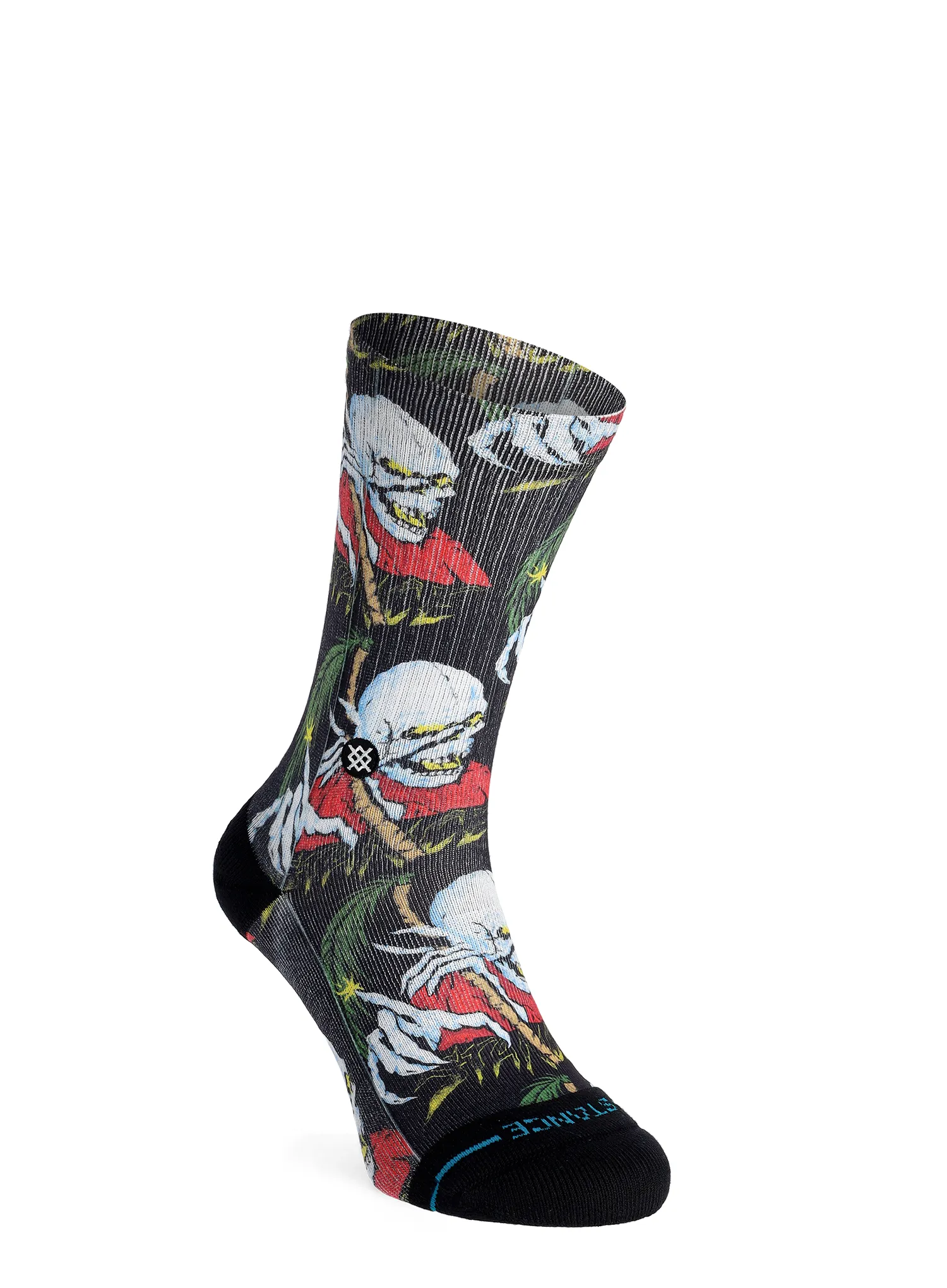Pohodniške nogavice Stance Palm Slayer Crew - black