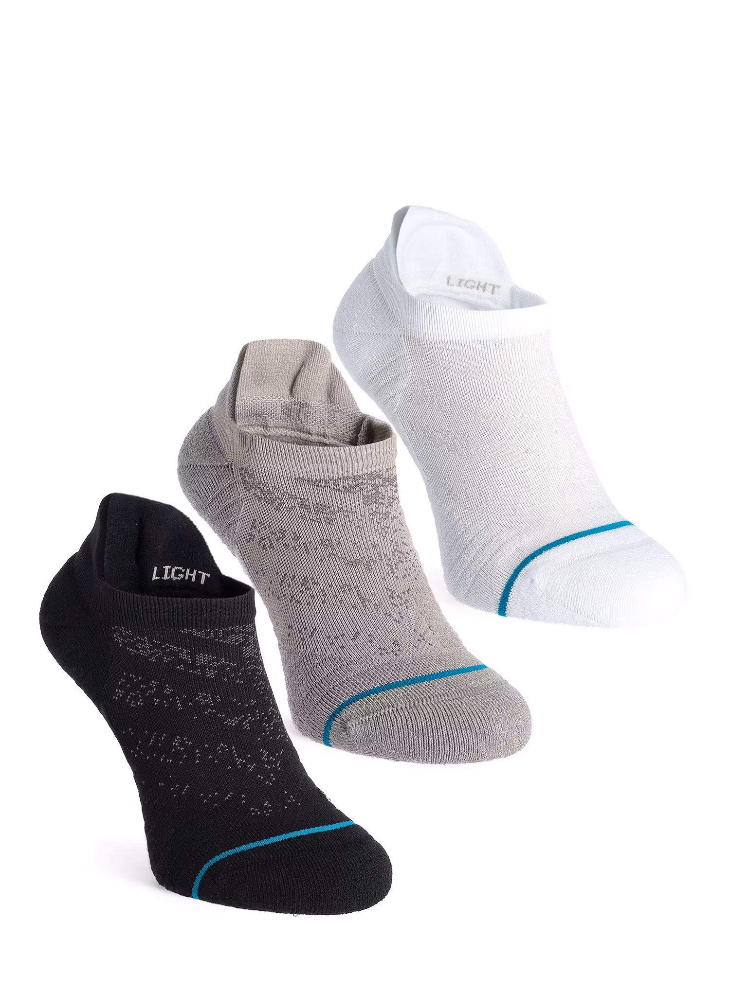 Tekaške nogavice Stance Run Light Tab 3 Pack - multi