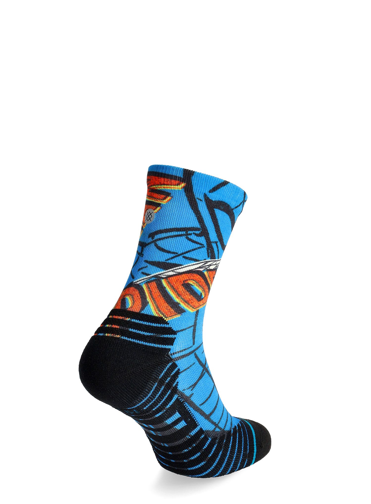 Pohodniške nogavice Stance Spiderman Mid - blue