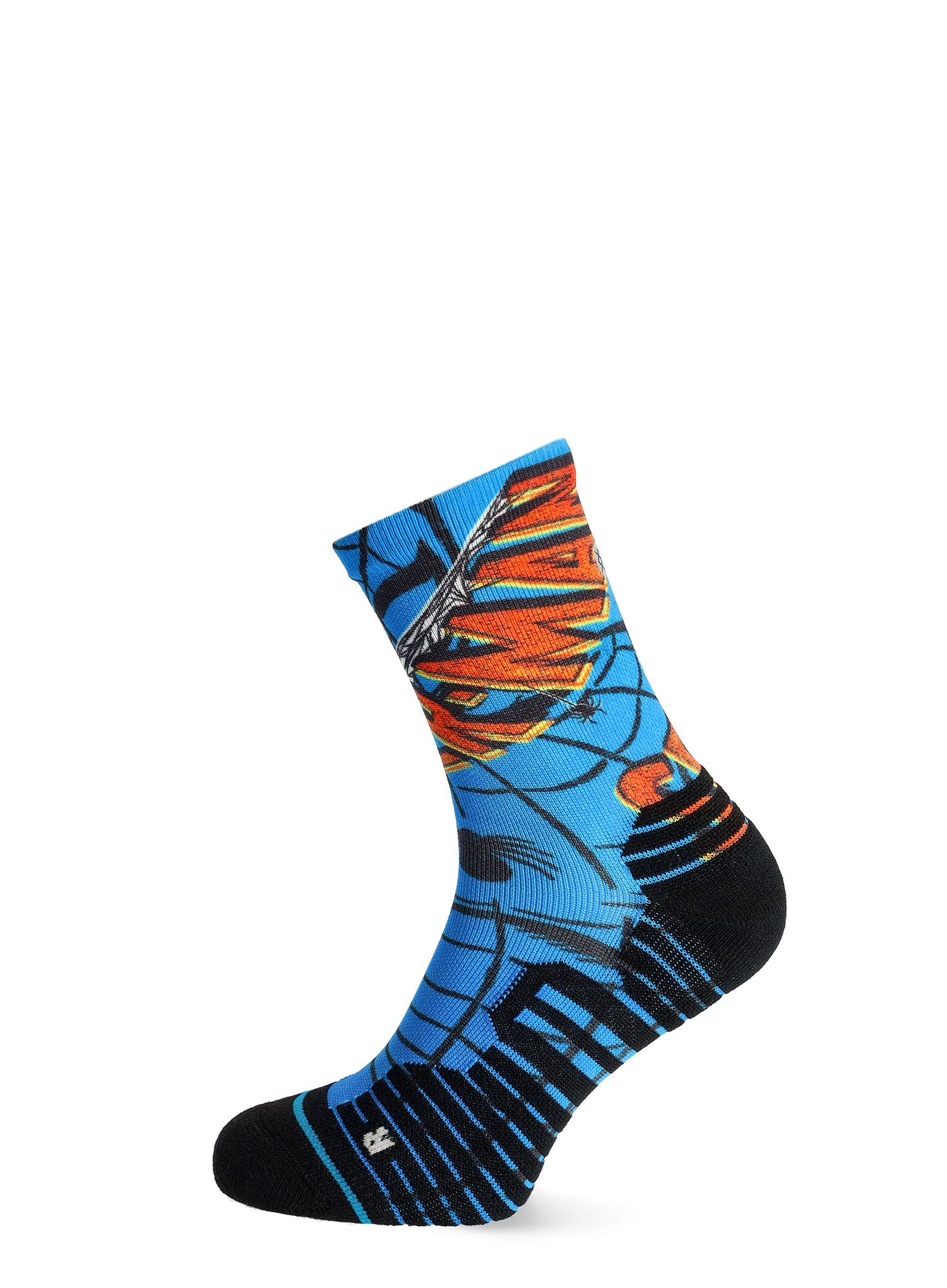 Pohodniške nogavice Stance Spiderman Mid - blue