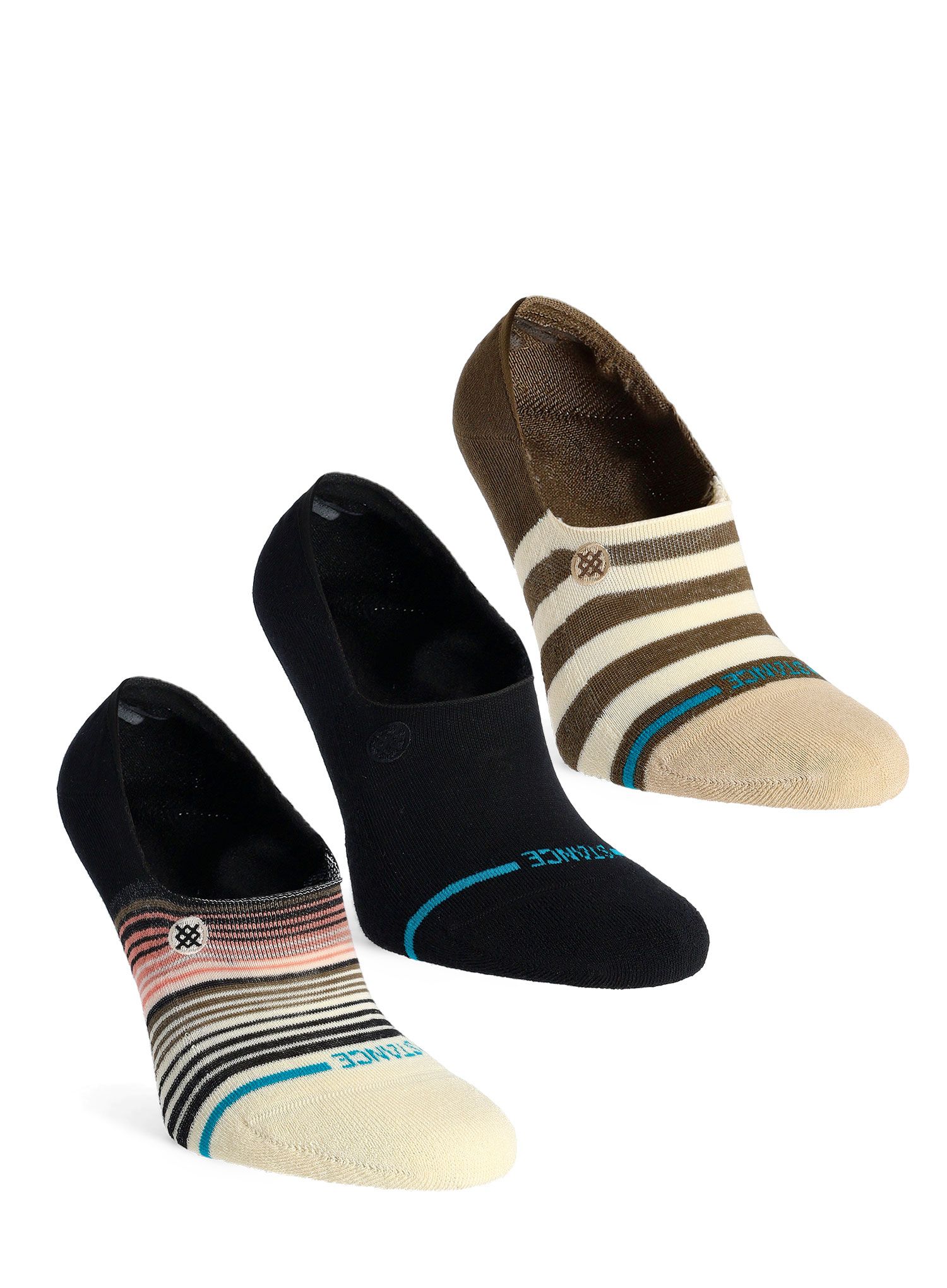 Nogavice Stance Starter 3 Pack - black
