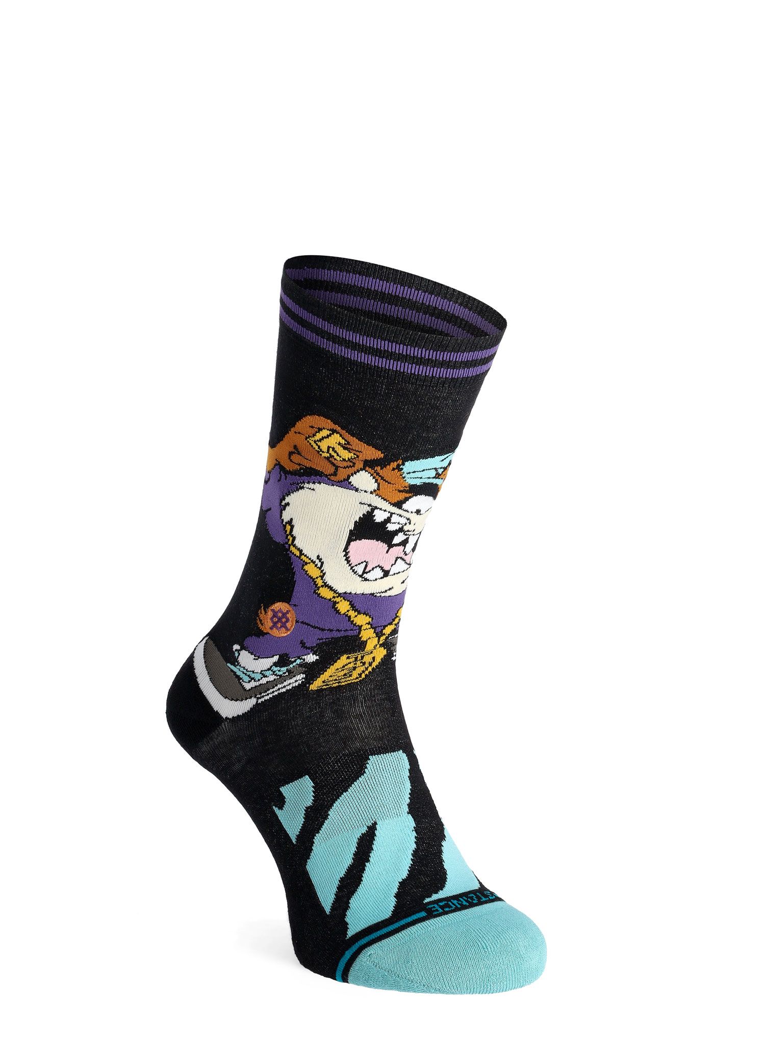 Nogavice Stance Taz Crew - black