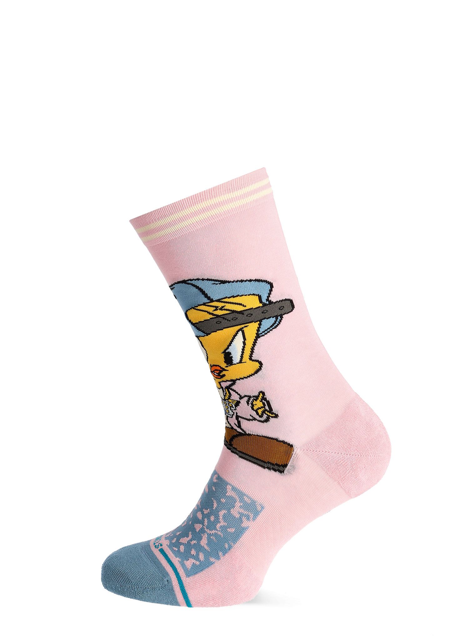 Nogavice Stance Tweety Crew - pink
