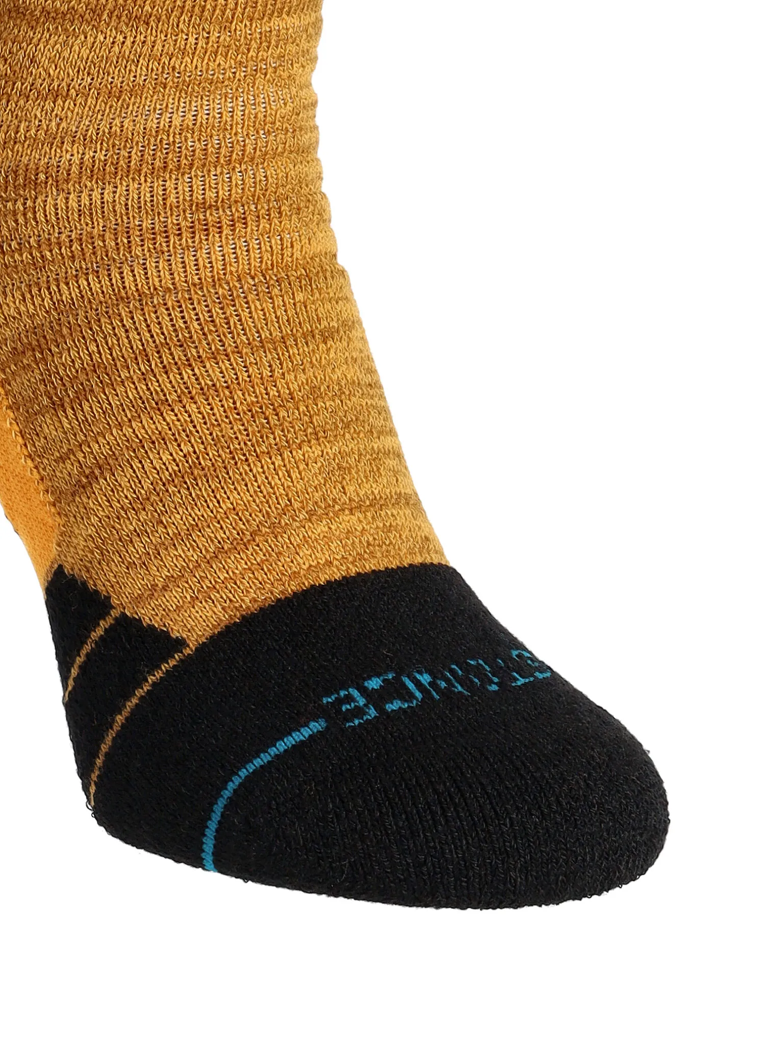 Smučarske nogavice Stance Windy Peaks Mid Wool Snow - gold